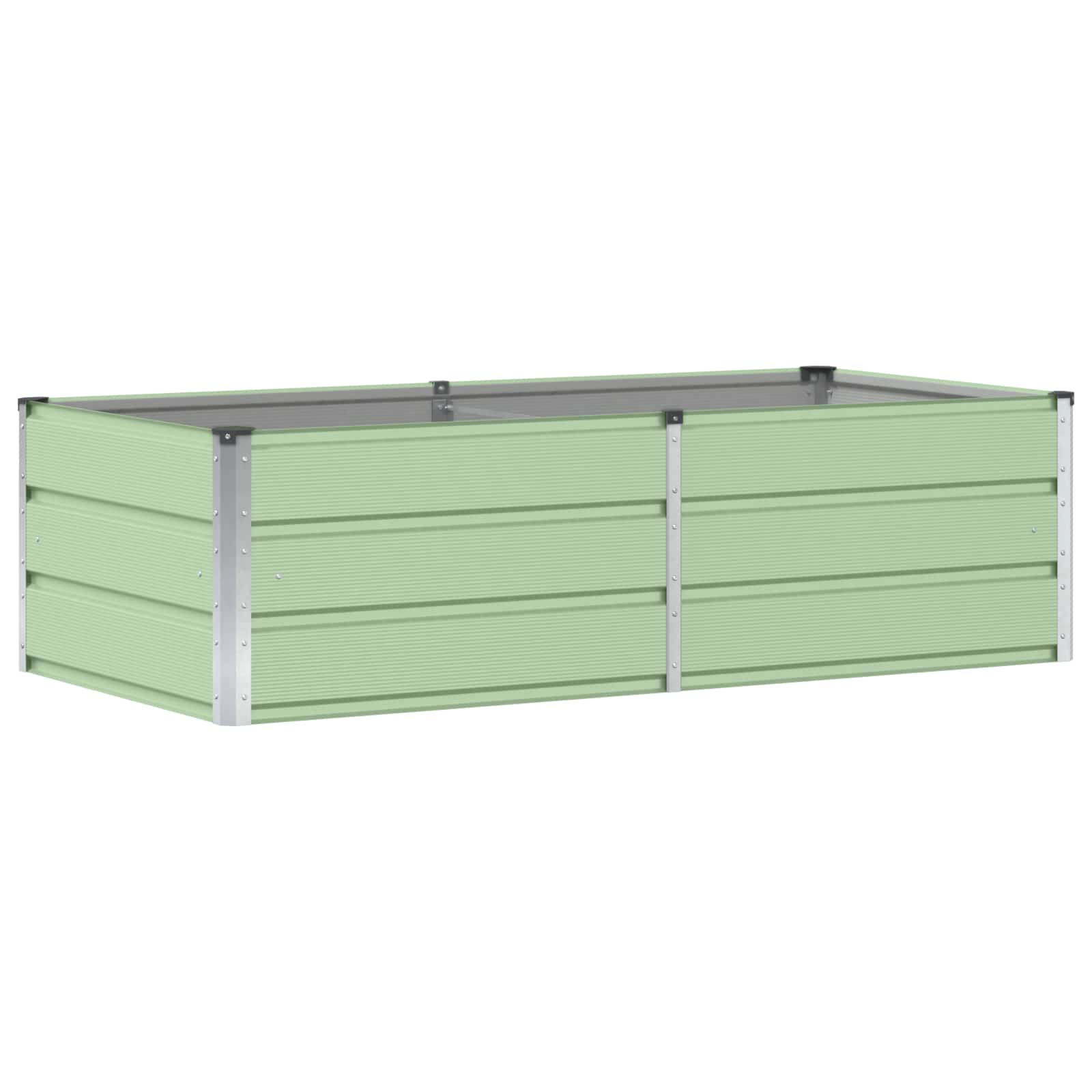 Plantenbak Groen 160 x 80 x 45 cm Staal is nu te koop bij PeponiXL, paradijselijk wonen!