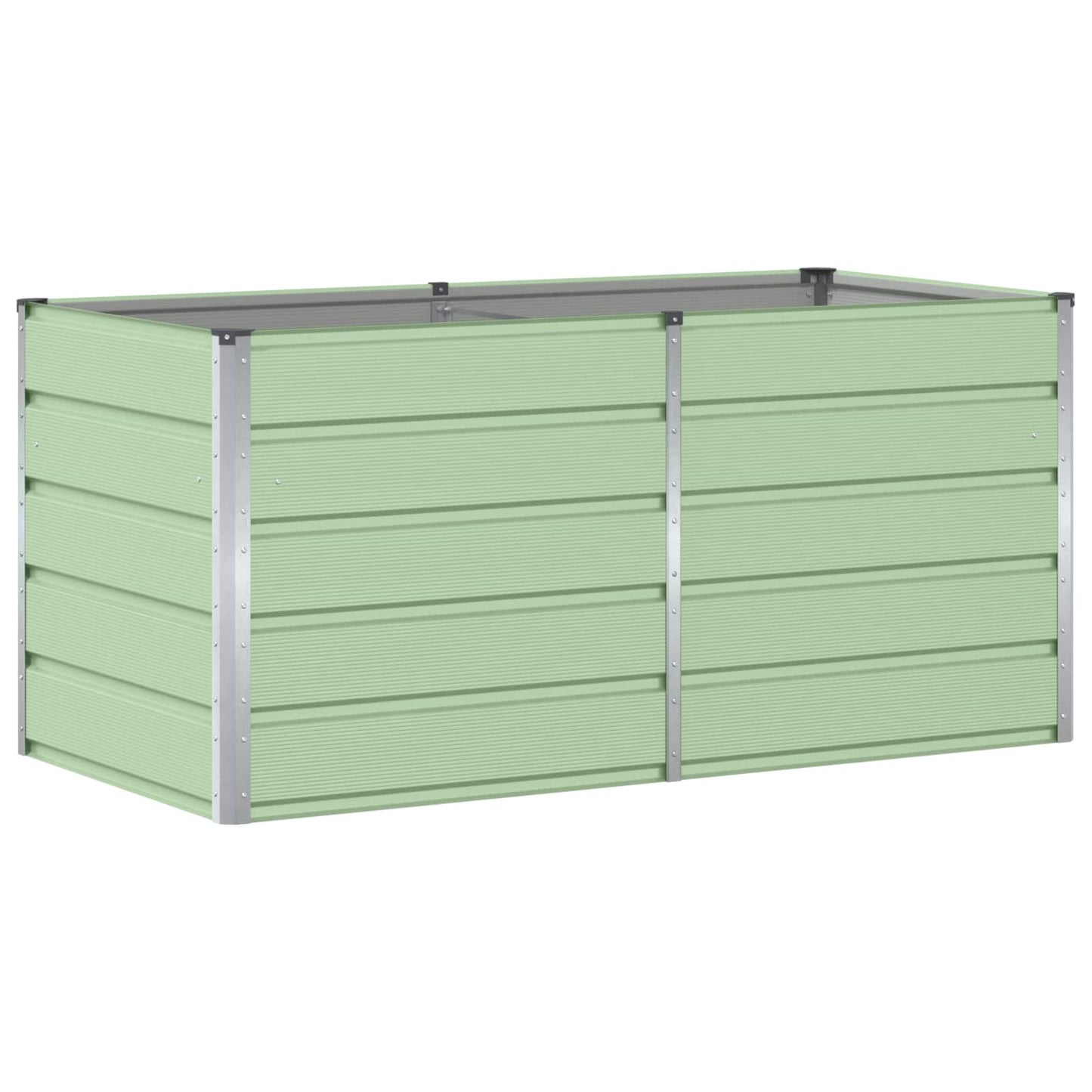Plantenbak Groen 160 x 80 x 75 cm Staal is nu te koop bij PeponiXL, paradijselijk wonen!