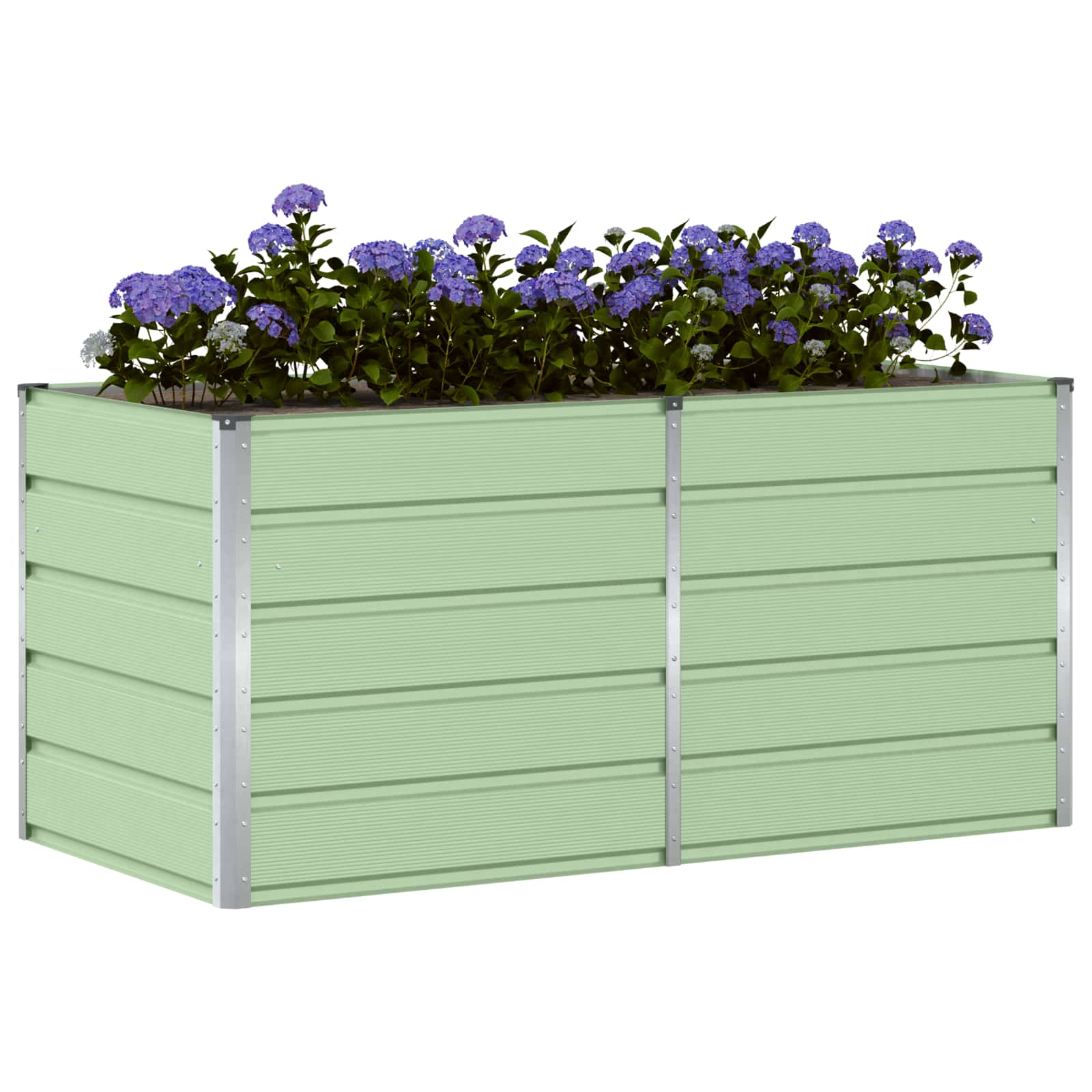 Plantenbak Groen 160 x 80 x 75 cm Staal is nu te koop bij PeponiXL, paradijselijk wonen!