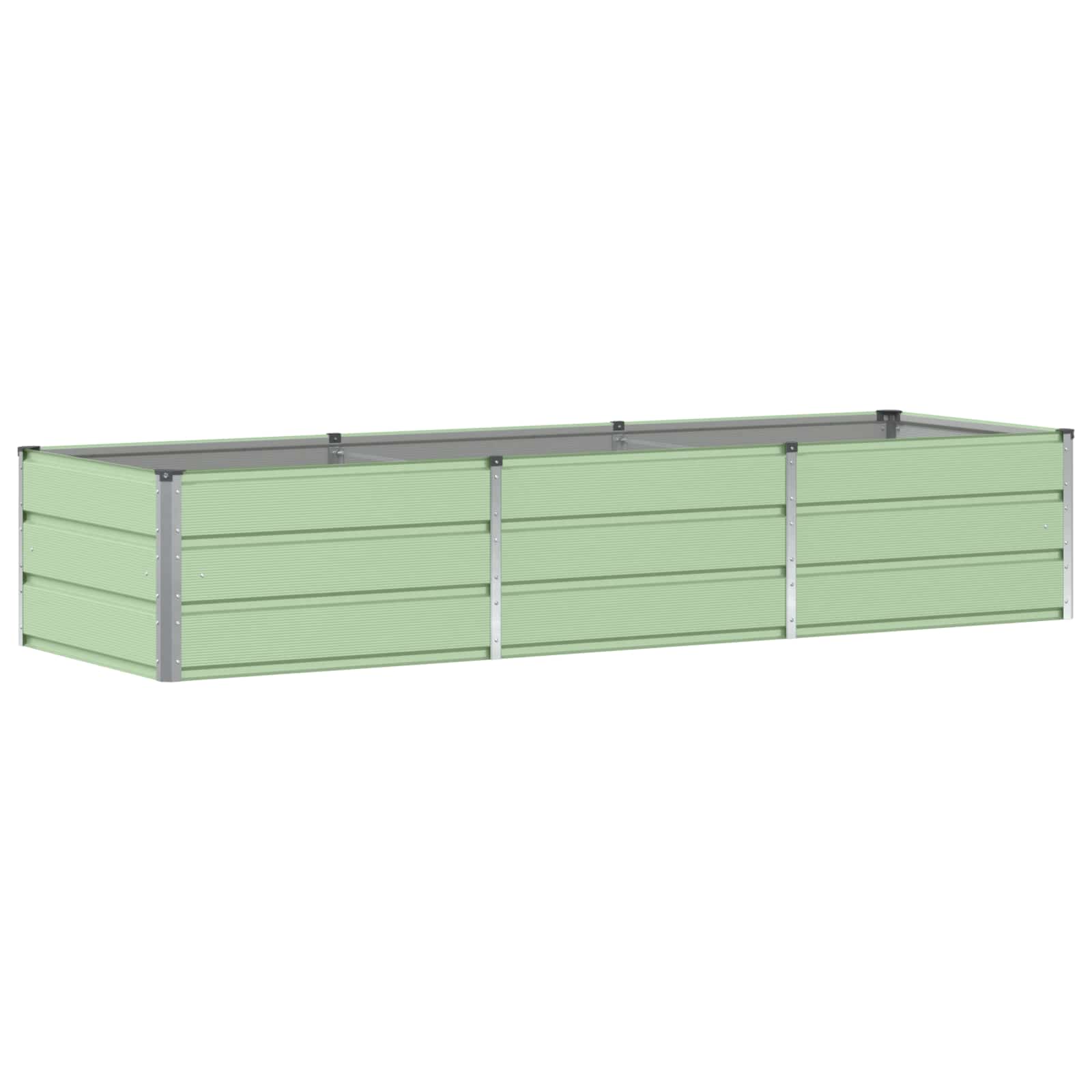 Plantenbak Groen 240 x 80 x 45 cm Staal is nu te koop bij PeponiXL, paradijselijk wonen!