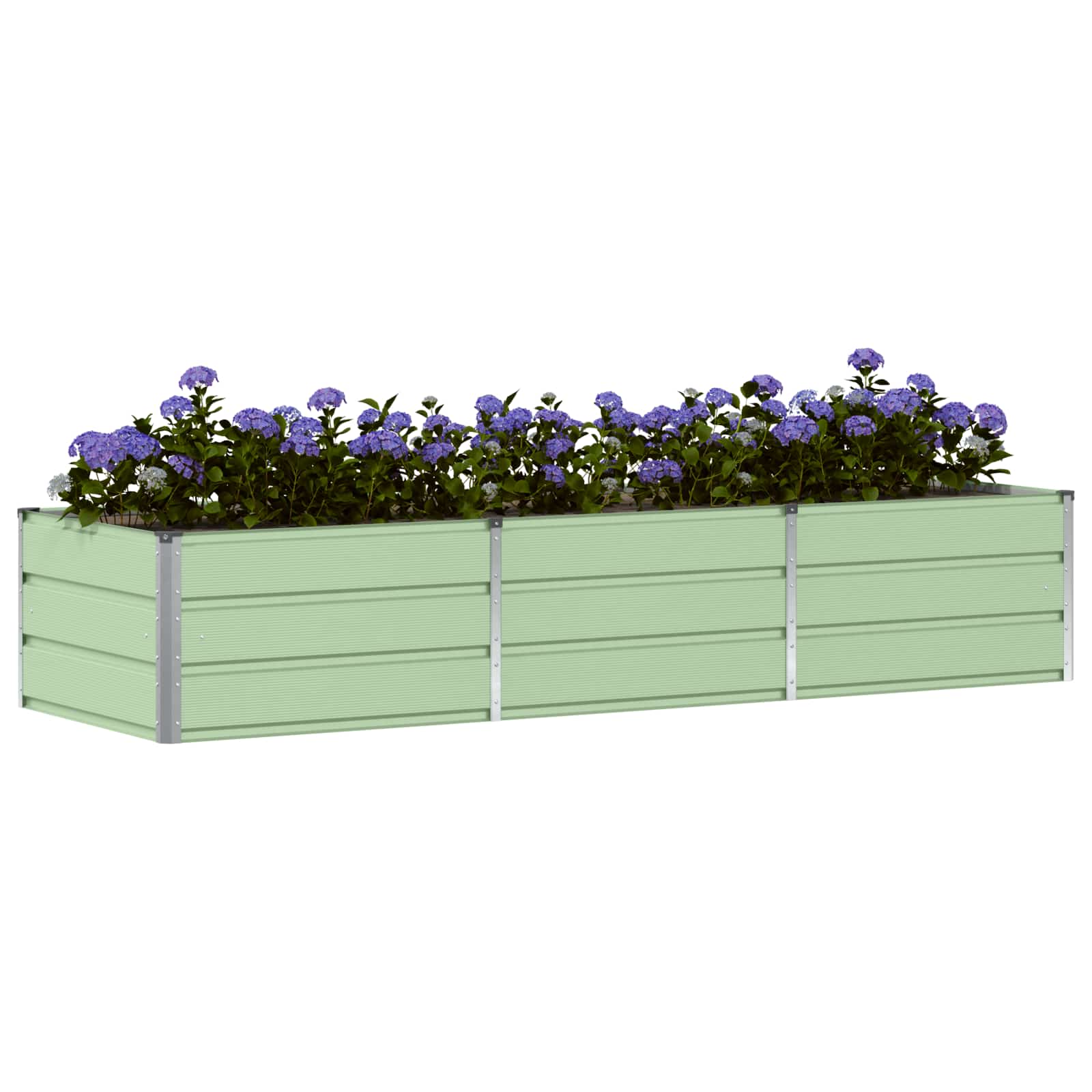 Plantenbak Groen 240 x 80 x 45 cm Staal is nu te koop bij PeponiXL, paradijselijk wonen!