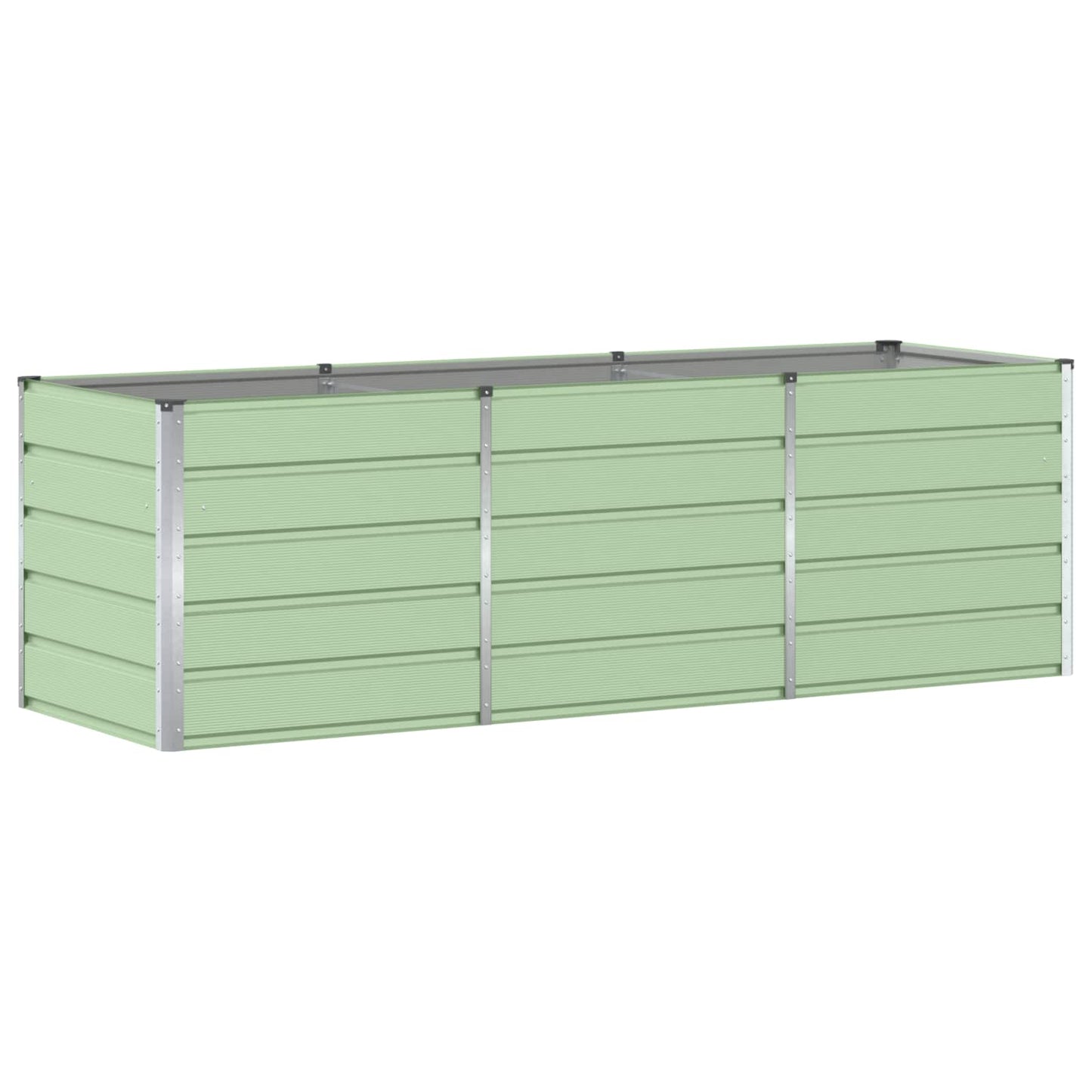 Plantenbak Groen 240 x 80 x 75 cm Staal is nu te koop bij PeponiXL, paradijselijk wonen!