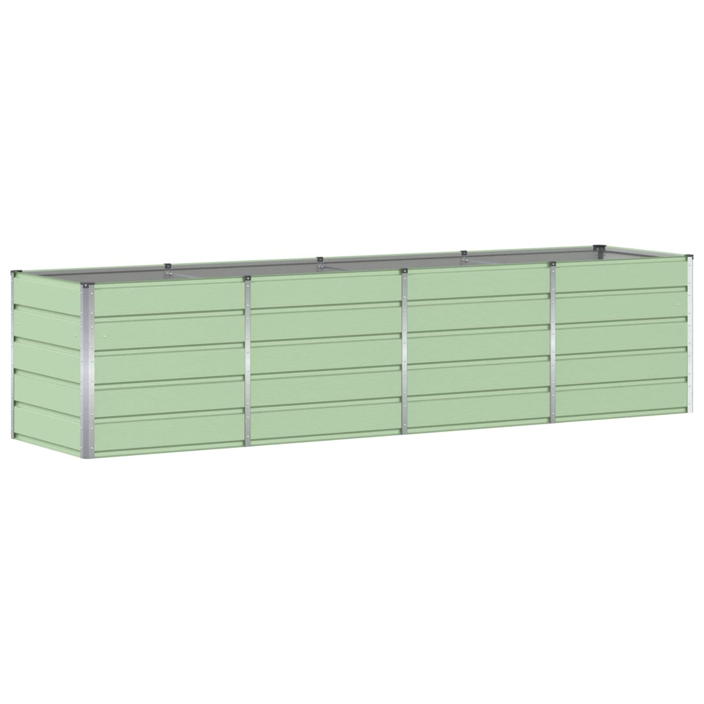 Plantenbak Groen 320 x 80 x 75 cm Staal is nu te koop bij PeponiXL, paradijselijk wonen!