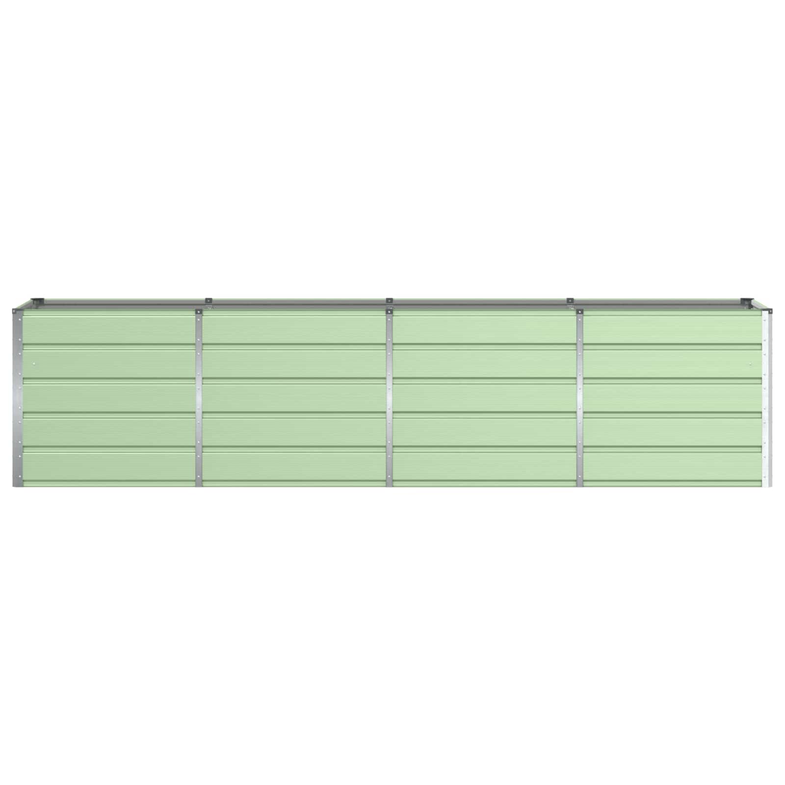 Plantenbak Groen 320 x 80 x 75 cm Staal is nu te koop bij PeponiXL, paradijselijk wonen!