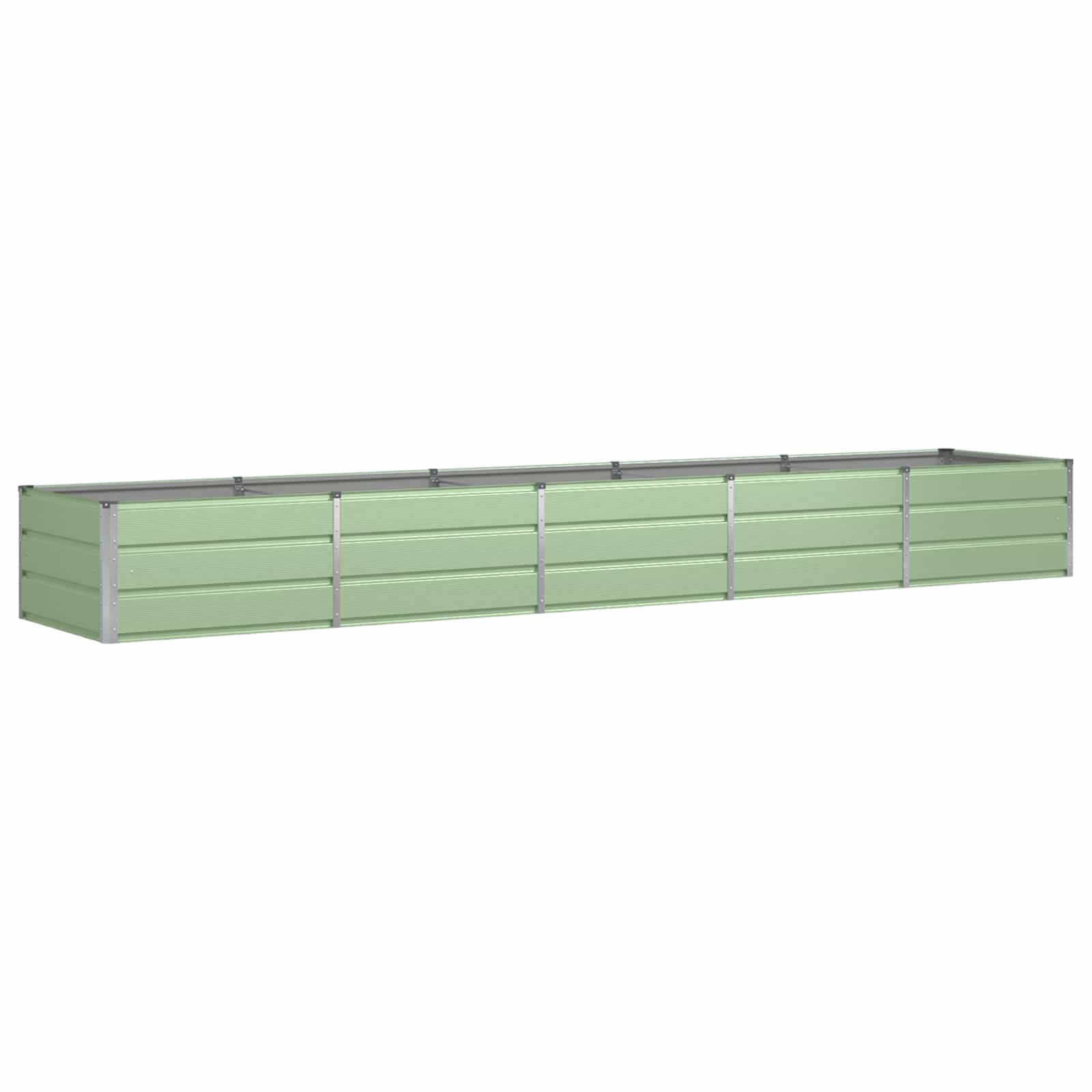 Plantenbak Groen 400 x 80 x 45 cm Staal is nu te koop bij PeponiXL, paradijselijk wonen!
