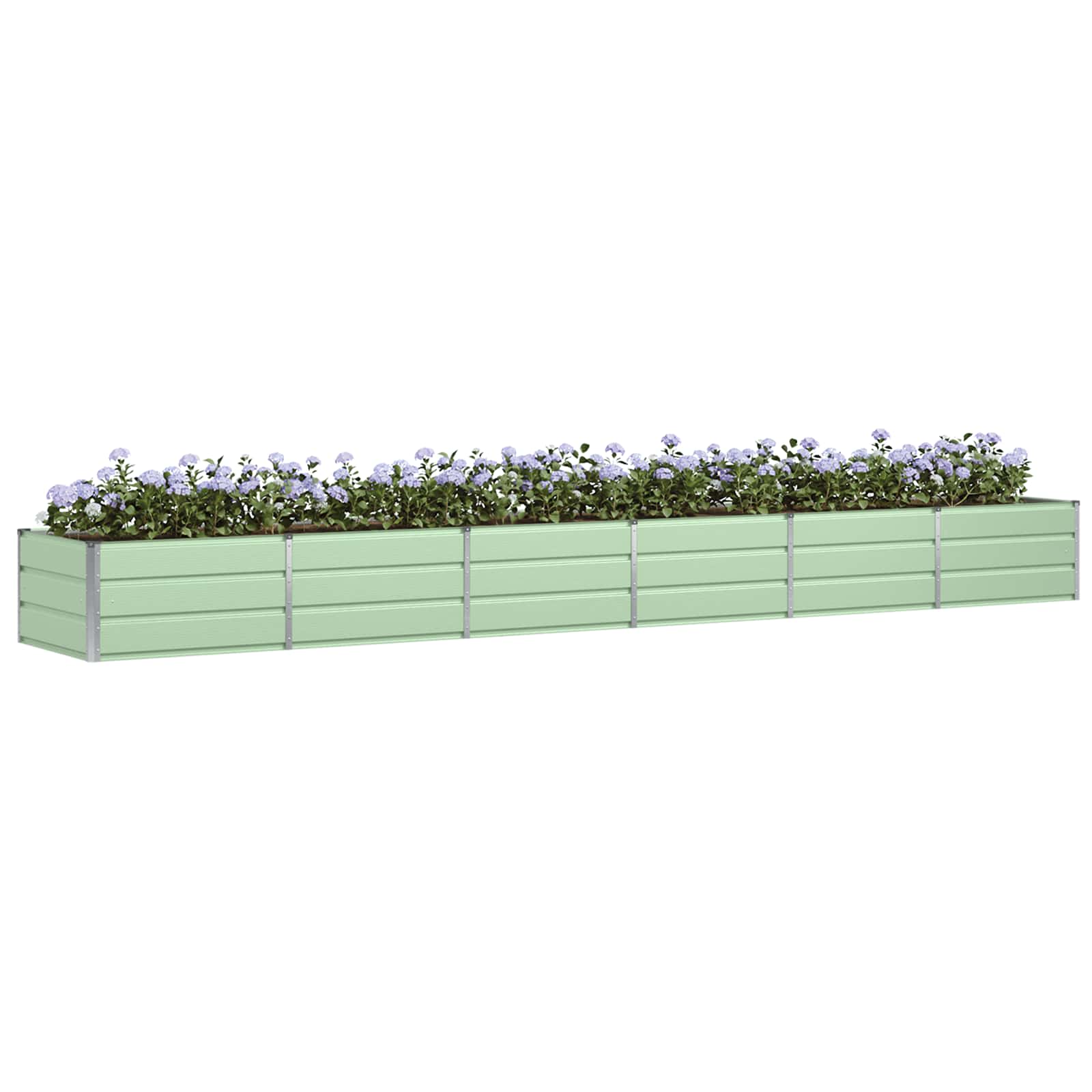 Plantenbak Groen 480 x 80 x 45 cm Staal is nu te koop bij PeponiXL, paradijselijk wonen!