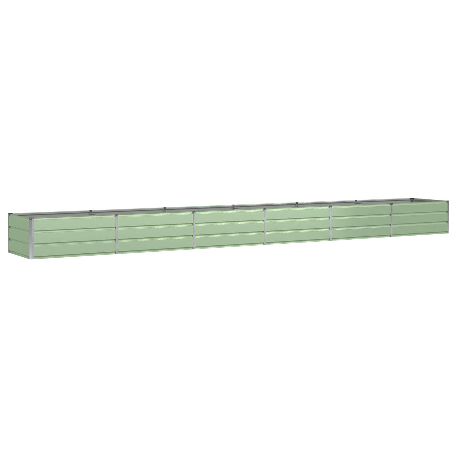 Plantenbak Groen 600 x 80 x 45 cm Staal is nu te koop bij PeponiXL, paradijselijk wonen!