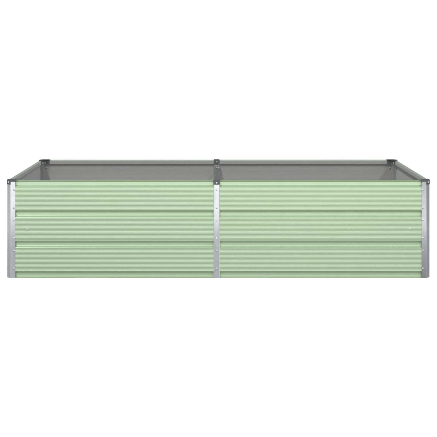 Plantenbak Pastelgroen 195 x 100 x 45 cm Gegalvaniseerd staal is nu te koop bij PeponiXL, paradijselijk wonen!