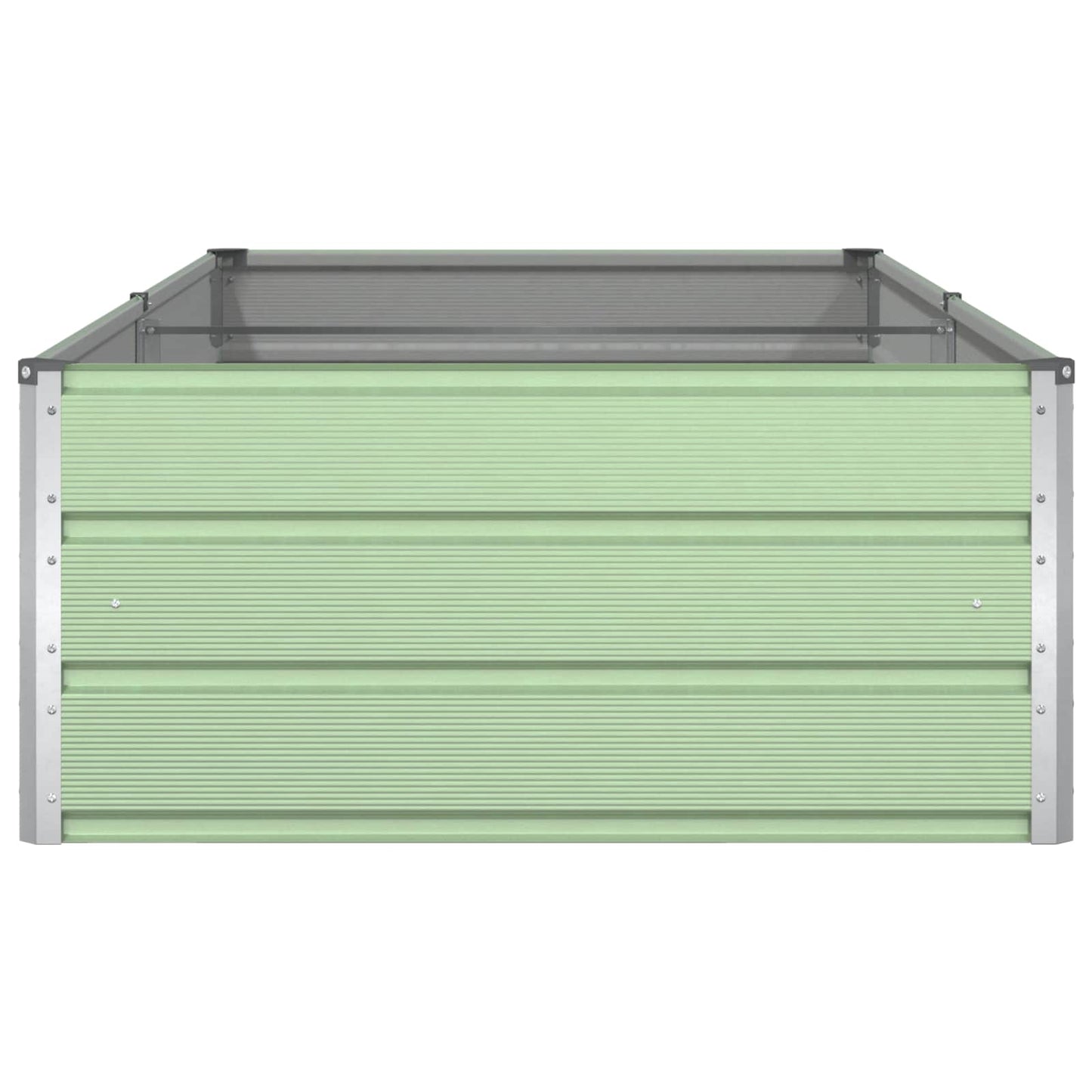 Plantenbak Pastelgroen 195 x 100 x 45 cm Gegalvaniseerd staal is nu te koop bij PeponiXL, paradijselijk wonen!