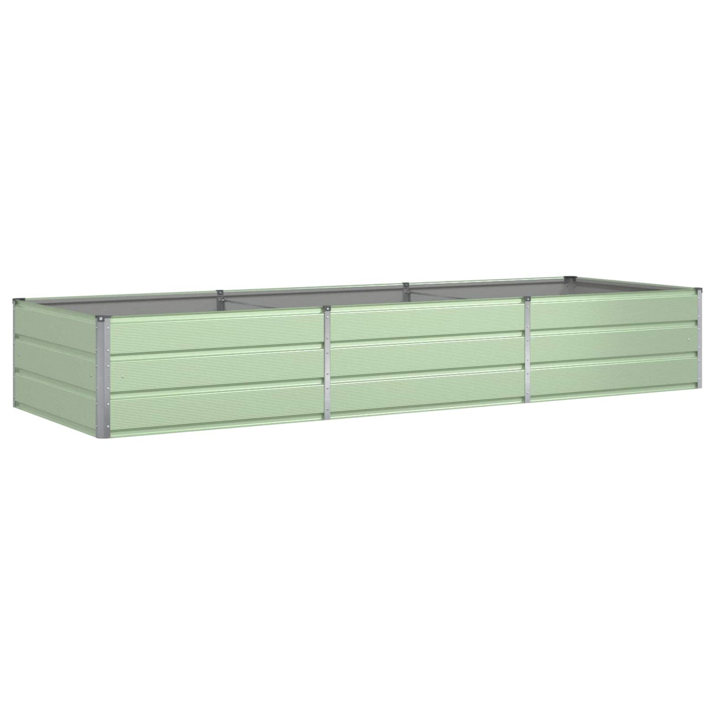 Plantenbak Pastelgroen 290 x 100 x 45 cm Gegalvaniseerd staal is nu te koop bij PeponiXL, paradijselijk wonen!