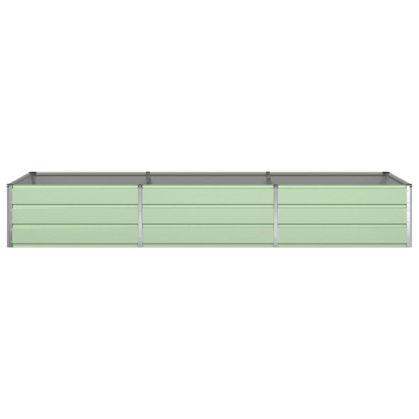 Plantenbak Pastelgroen 290 x 100 x 45 cm Gegalvaniseerd staal is nu te koop bij PeponiXL, paradijselijk wonen!
