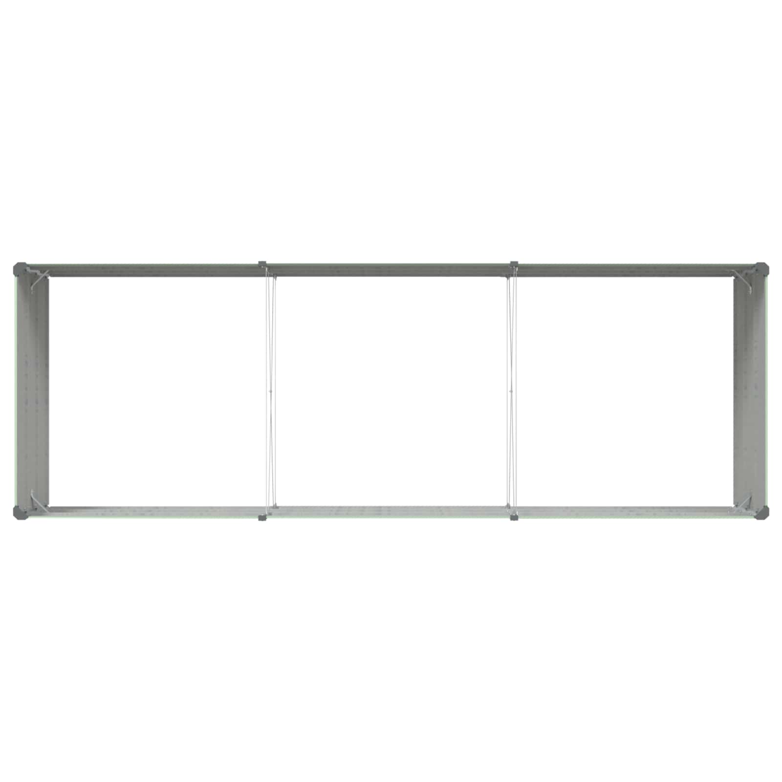 Plantenbak Pastelgroen 290 x 100 x 45 cm Gegalvaniseerd staal is nu te koop bij PeponiXL, paradijselijk wonen!