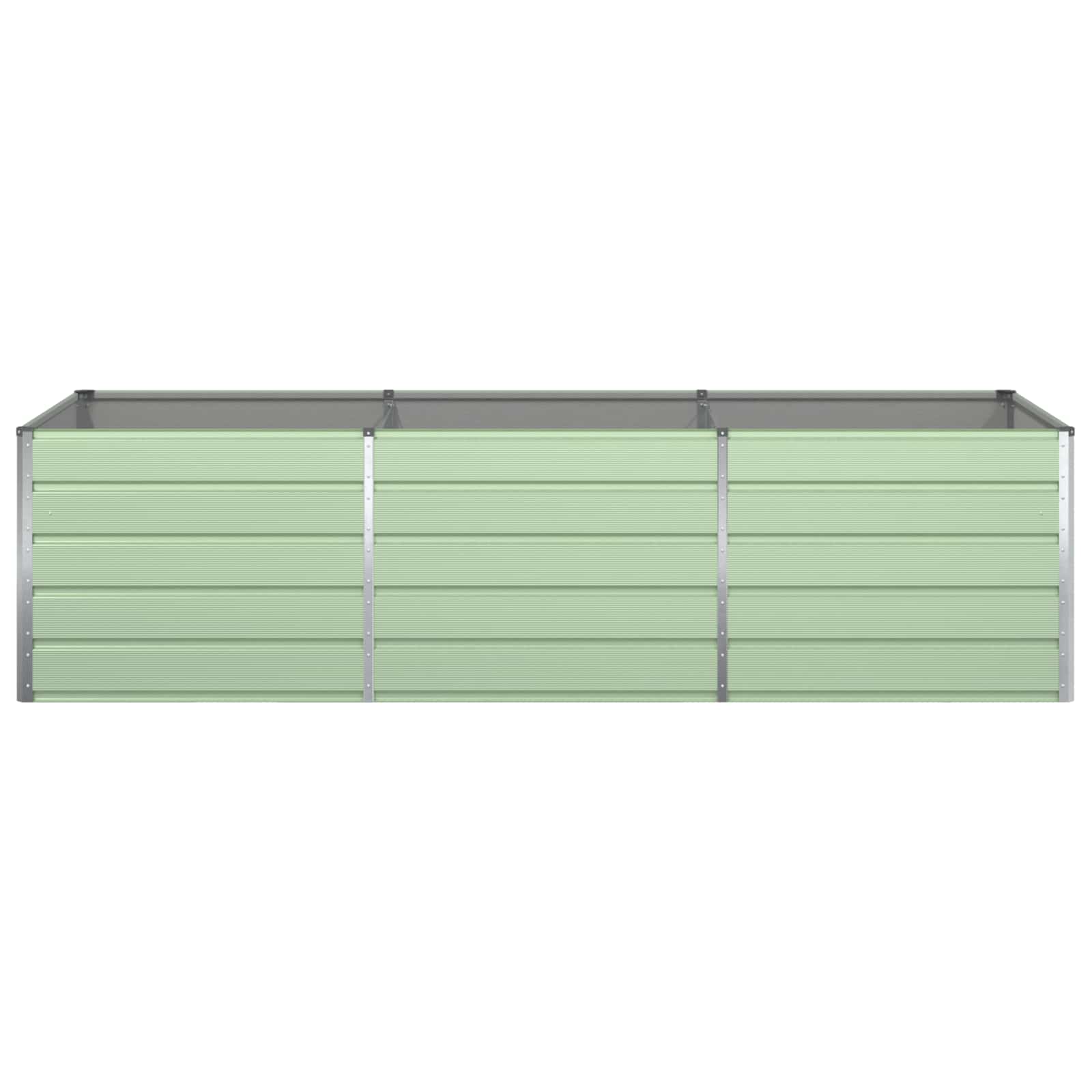 Plantenbak Pastelgroen 290 x 100 x 75 cm Gegalvaniseerd staal is nu te koop bij PeponiXL, paradijselijk wonen!