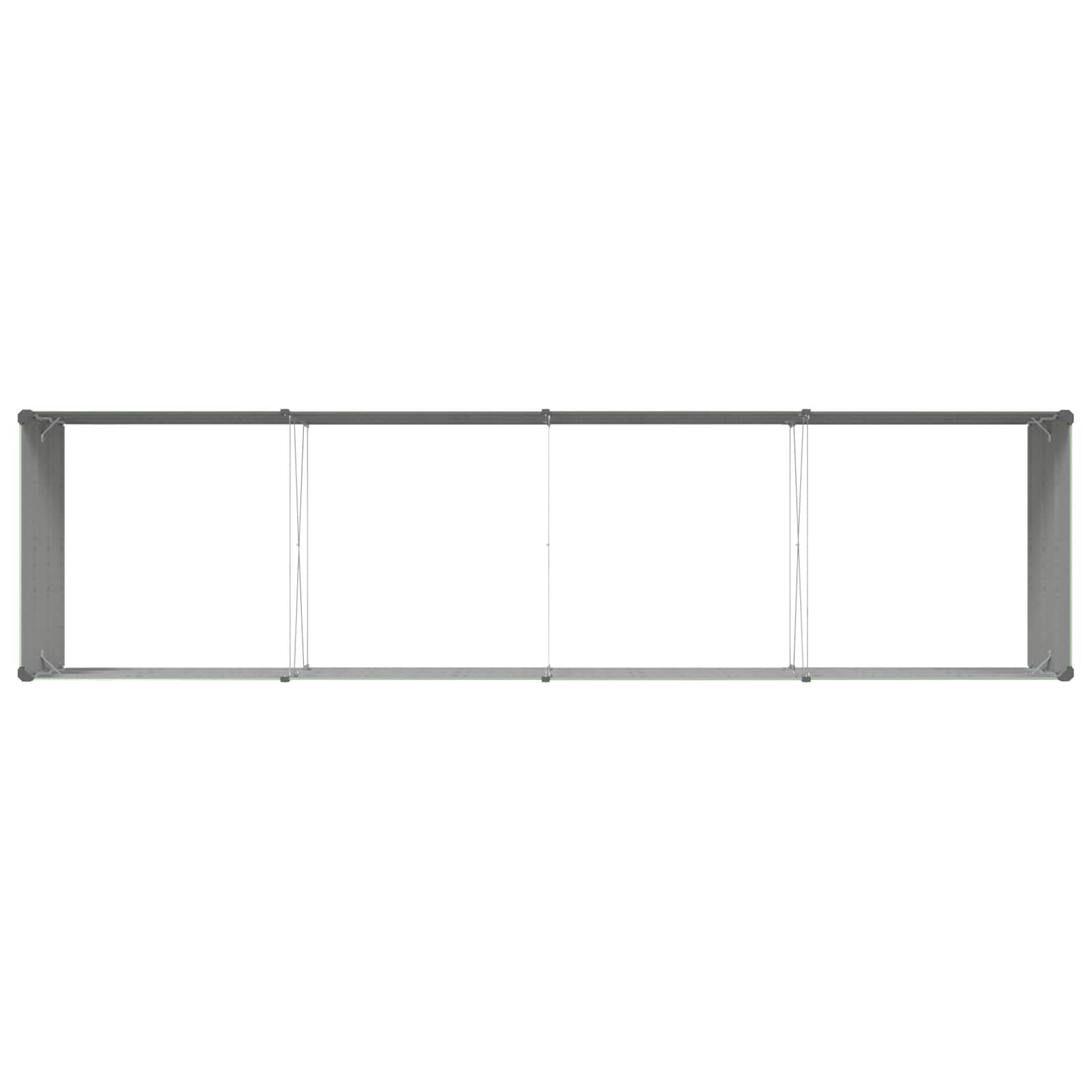 Plantenbak Pastelgroen 385 x 100 x 45 cm Gegalvaniseerd staal is nu te koop bij PeponiXL, paradijselijk wonen!