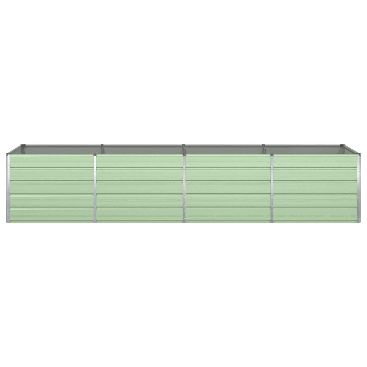 Plantenbak Pastelgroen 385 x 100 x 75 cm Gegalvaniseerd staal is nu te koop bij PeponiXL, paradijselijk wonen!