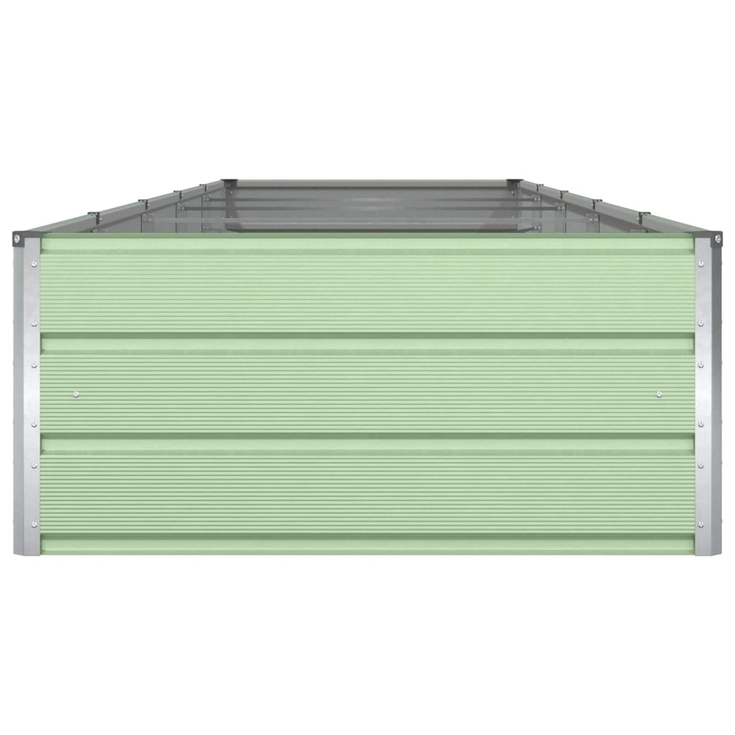 Plantenbak Pastelgroen 195 x 100 x 45 cm Gegalvaniseerd staal is nu te koop bij PeponiXL, paradijselijk wonen!