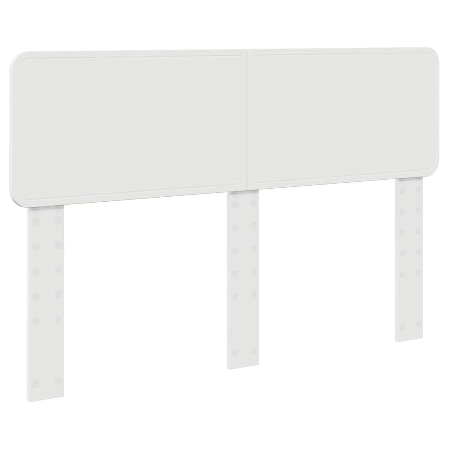 Bedframe met hoofdeinde Wit 150 x 200 cm Massief grenenhout is nu te koop bij PeponiXL, paradijselijk wonen!