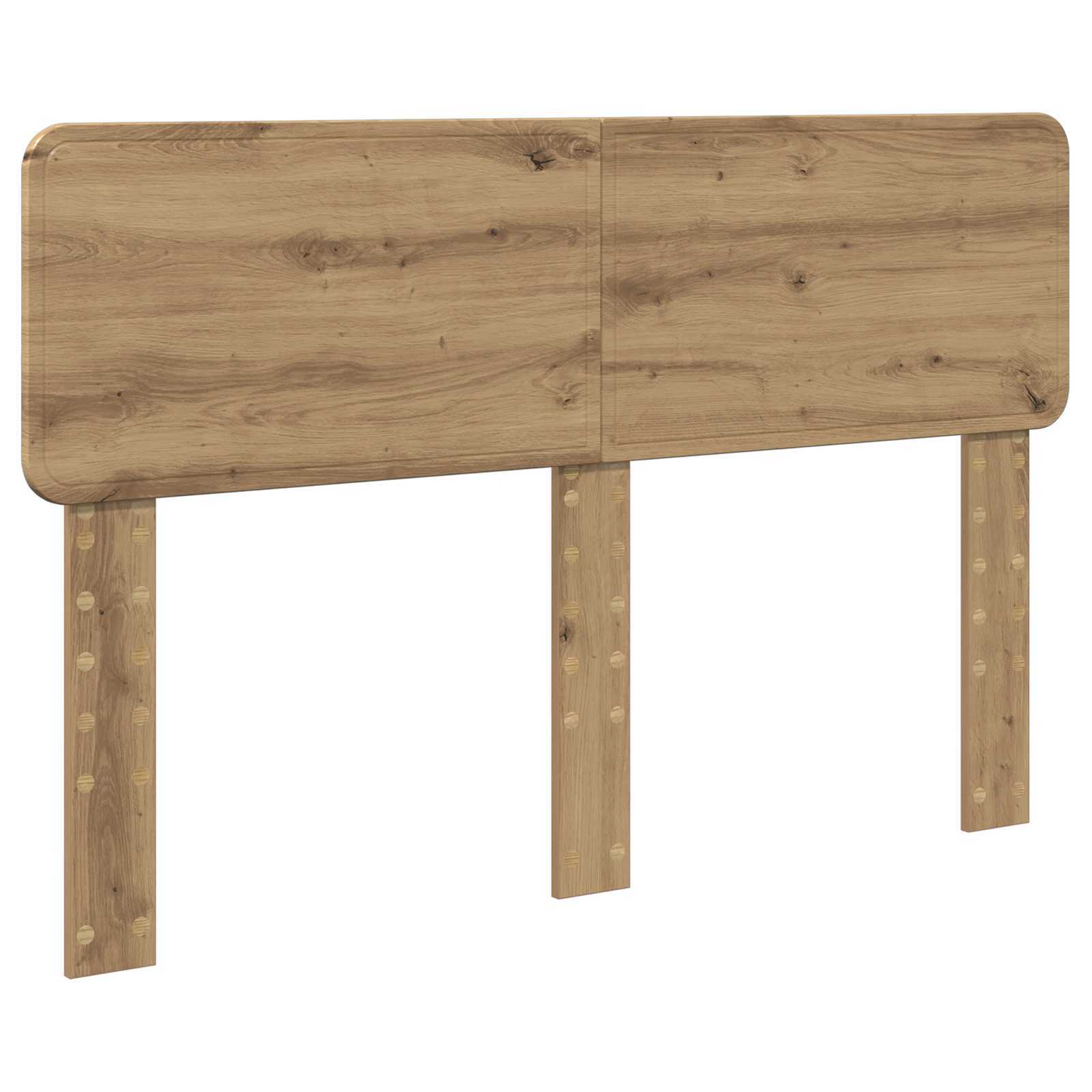 Bedframe Ambachtelijk eiken 150 x 200 cm Massief grenenhout is nu te koop bij PeponiXL, paradijselijk wonen!