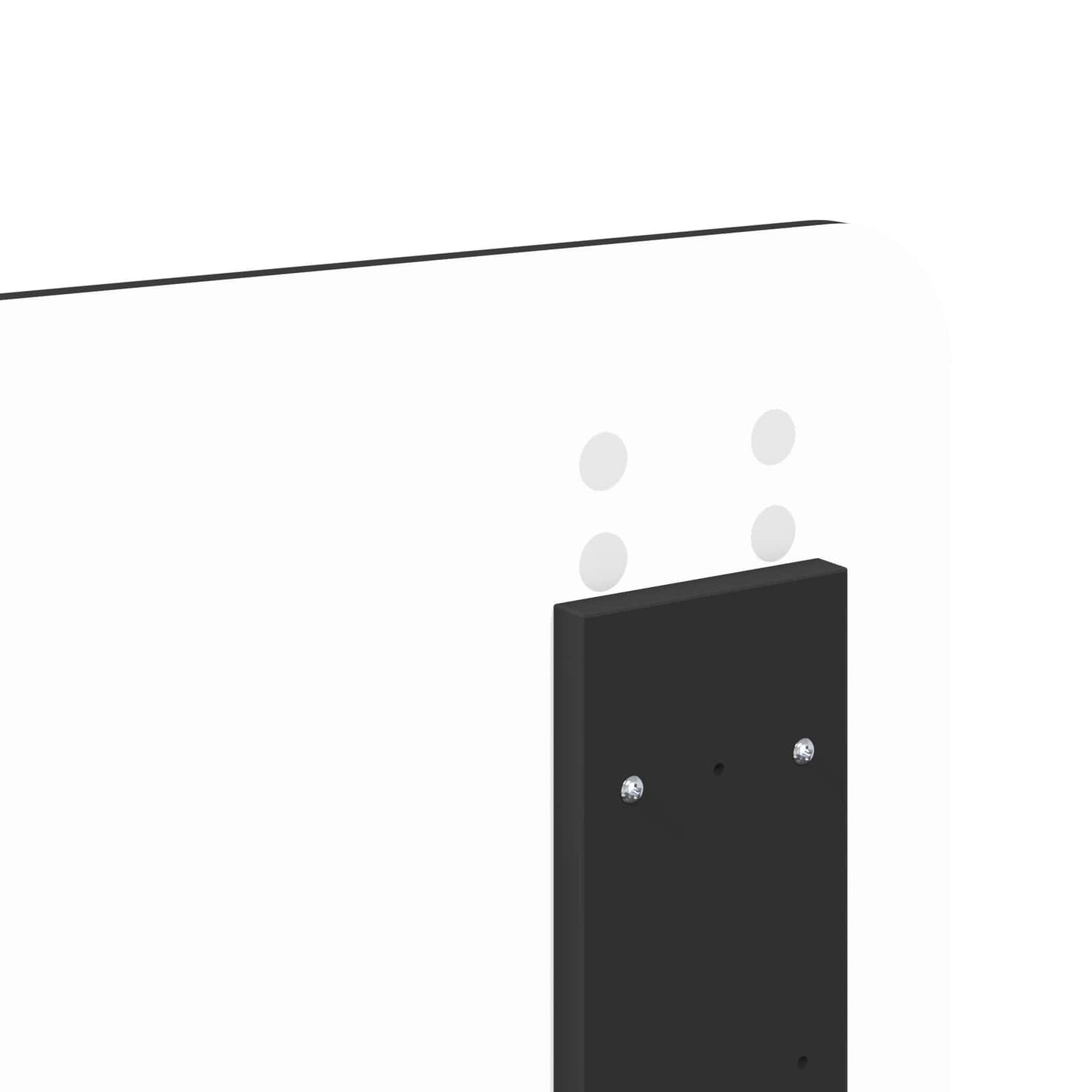 Bedframe met hoofdeinde Zwart 140 x 200 cm Massief grenenhout is nu te koop bij PeponiXL, paradijselijk wonen!