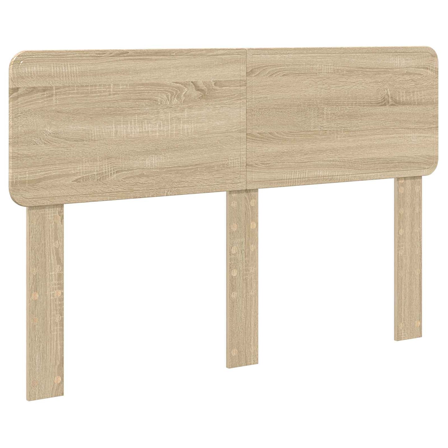 Bedframe met hoofdeinde Sonoma 140 x 190 cm Massief grenenhout is nu te koop bij PeponiXL, paradijselijk wonen!