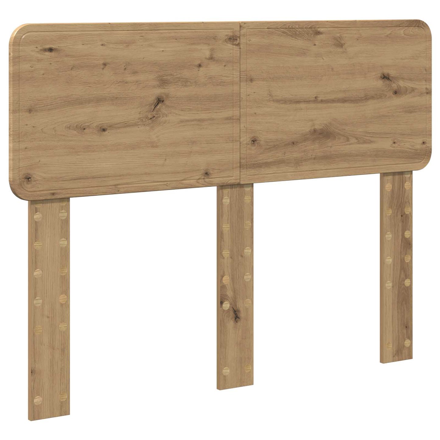 Bedframe Ambachtelijk eiken 135 x 190 cm Massief grenenhout is nu te koop bij PeponiXL, paradijselijk wonen!