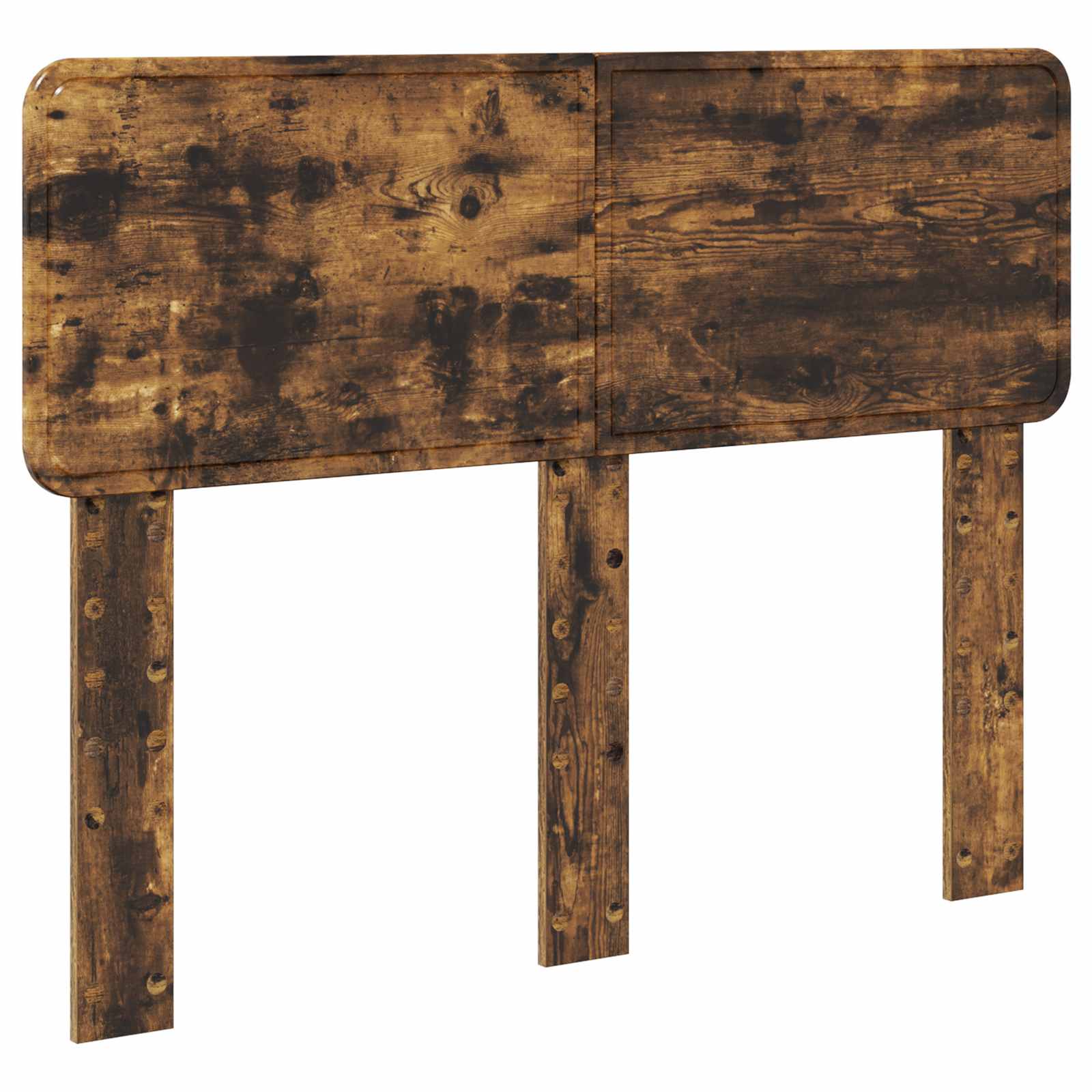 Bedframe Gerookt eiken 120 x 190 cm Massief grenenhout is nu te koop bij PeponiXL, paradijselijk wonen!