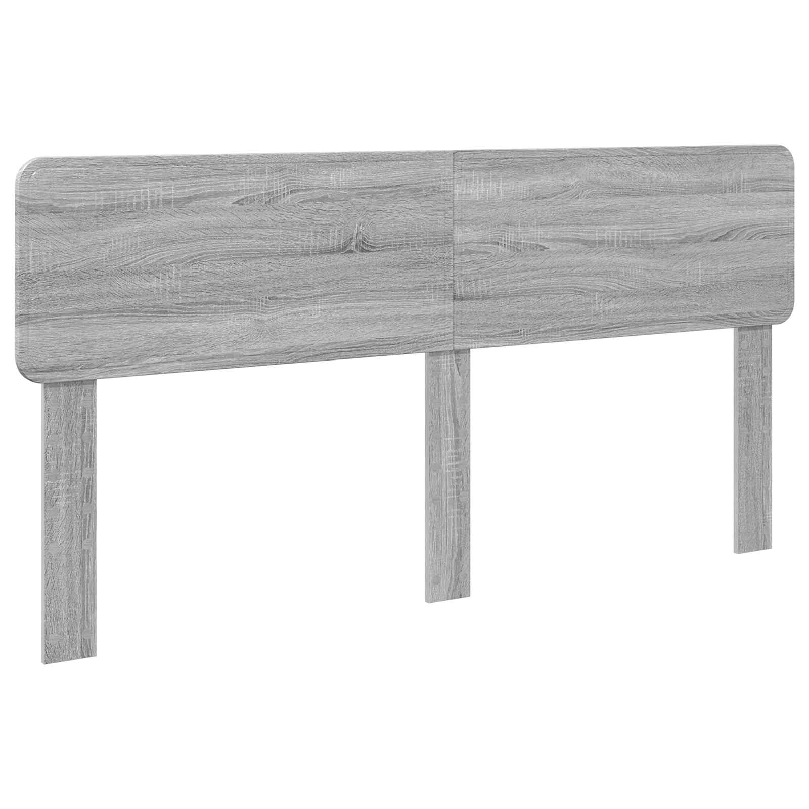 Bedframe met lade Grijze Sonoma 200 x 200 cm Geconstrueerd hout is nu te koop bij PeponiXL, paradijselijk wonen!