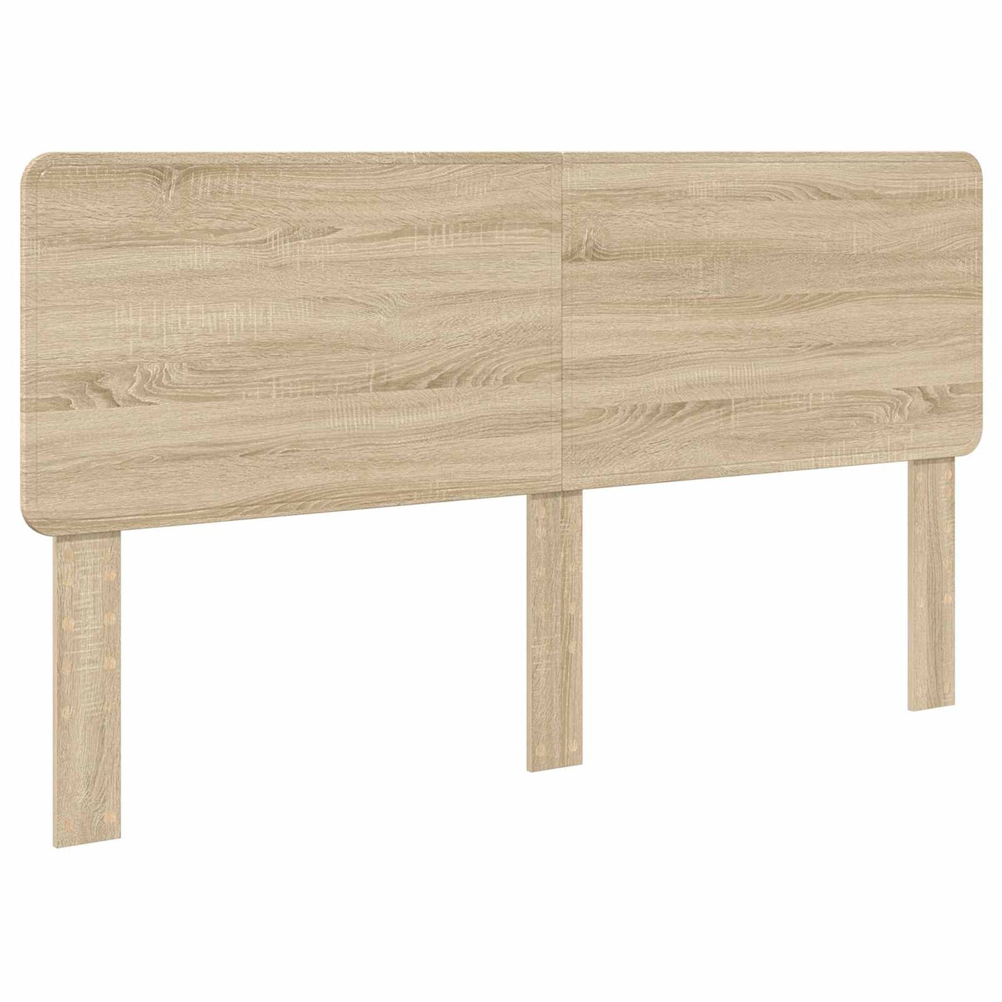 Bedframe met hoofdeinde Sonoma 200 x 200 cm Massief grenenhout is nu te koop bij PeponiXL, paradijselijk wonen!