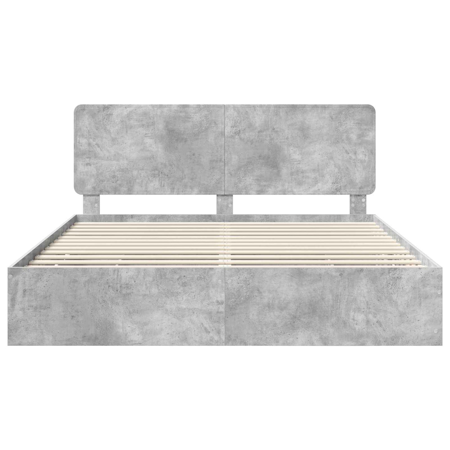 Bedframe met lade Beton Grijs 180 x 200 cm Ingenieurshout is nu te koop bij PeponiXL, paradijselijk wonen!