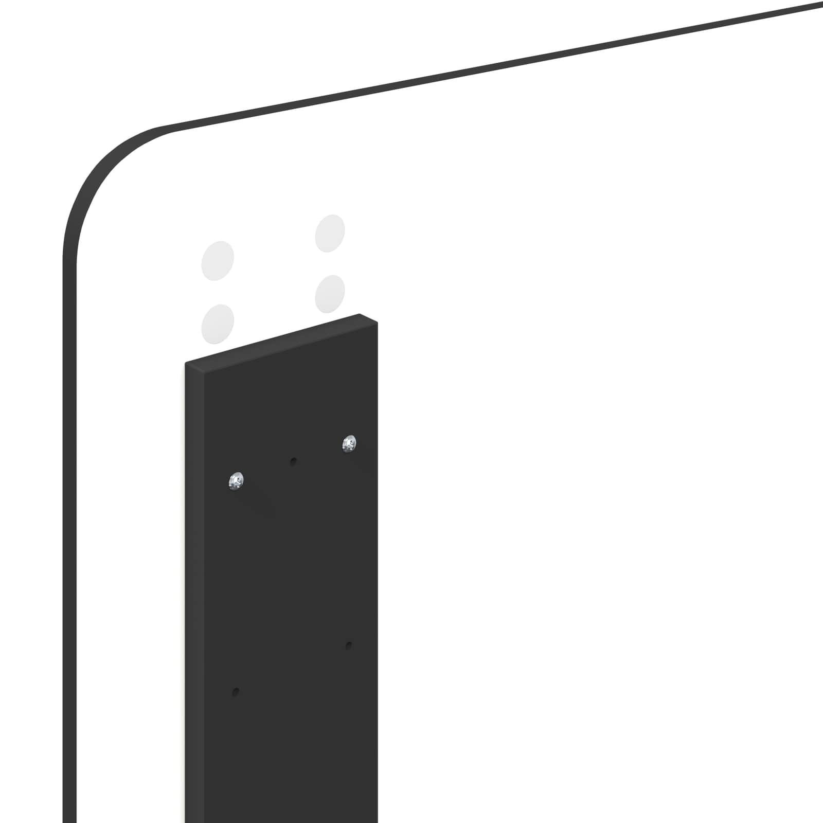 Bedframe met hoofdeinde Zwart 100 x 200 cm Bewerkt hout is nu te koop bij PeponiXL, paradijselijk wonen!