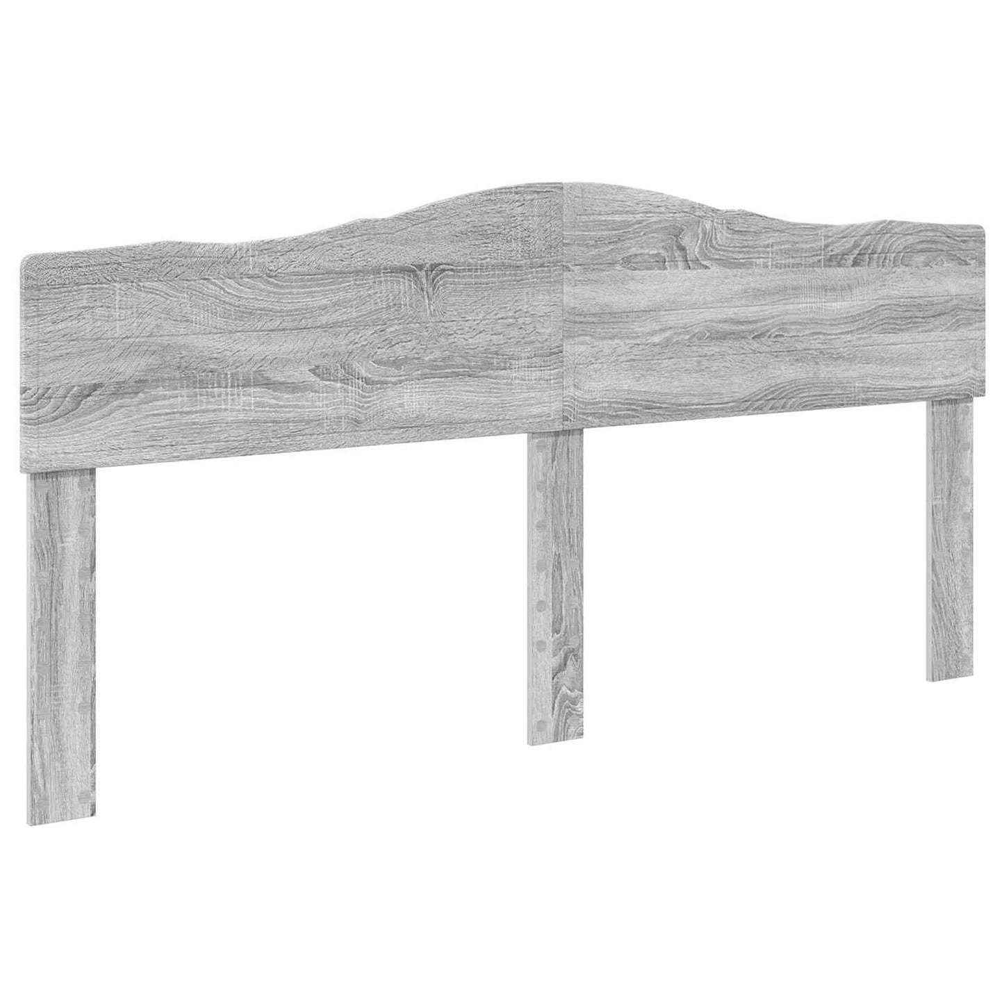 Bedframe Grijs Sonoma 200 x 200 cm Massief grenenhout is nu te koop bij PeponiXL, paradijselijk wonen!