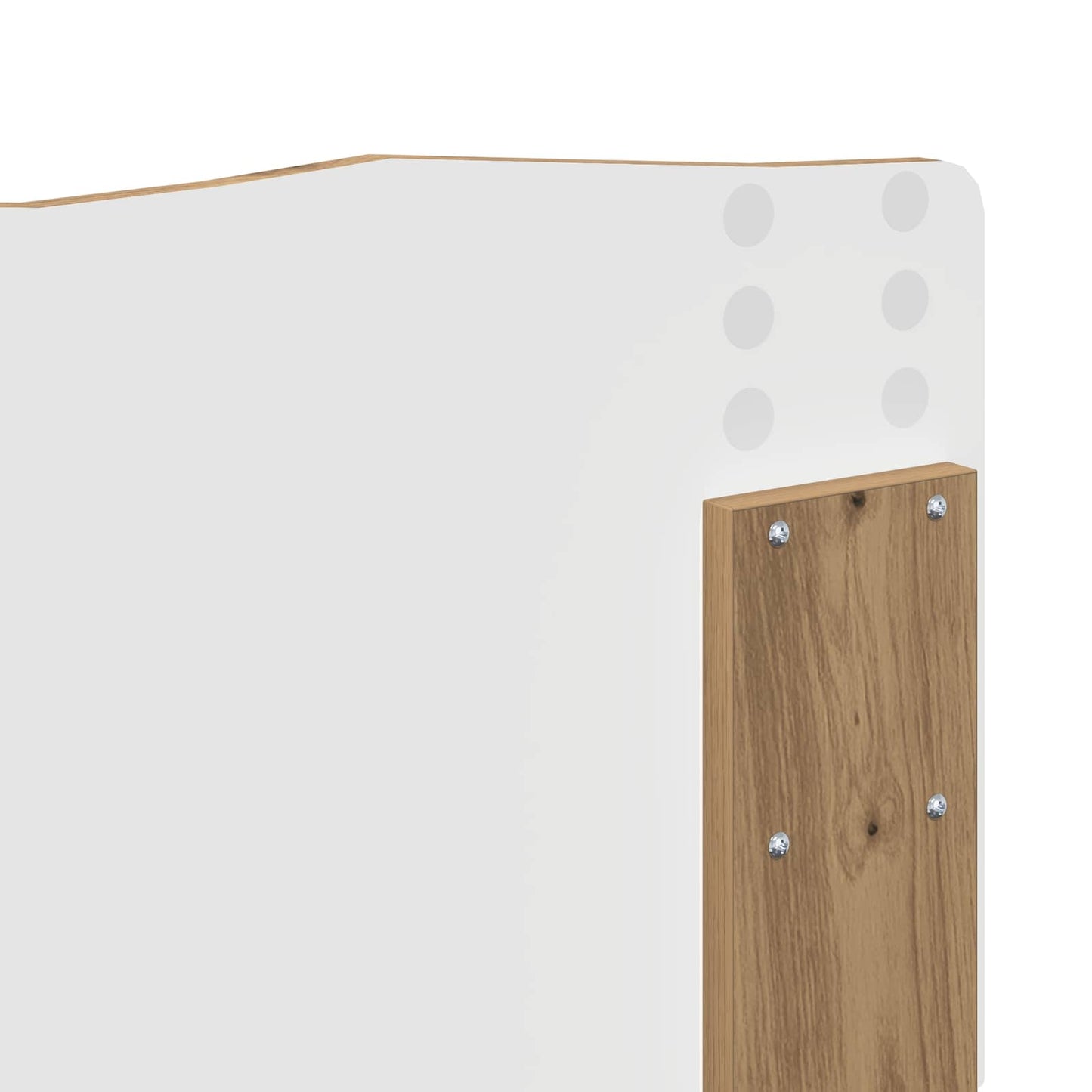 Bedframe Ambachtelijk eiken 140 x 190 cm Massief grenenhout is nu te koop bij PeponiXL, paradijselijk wonen!