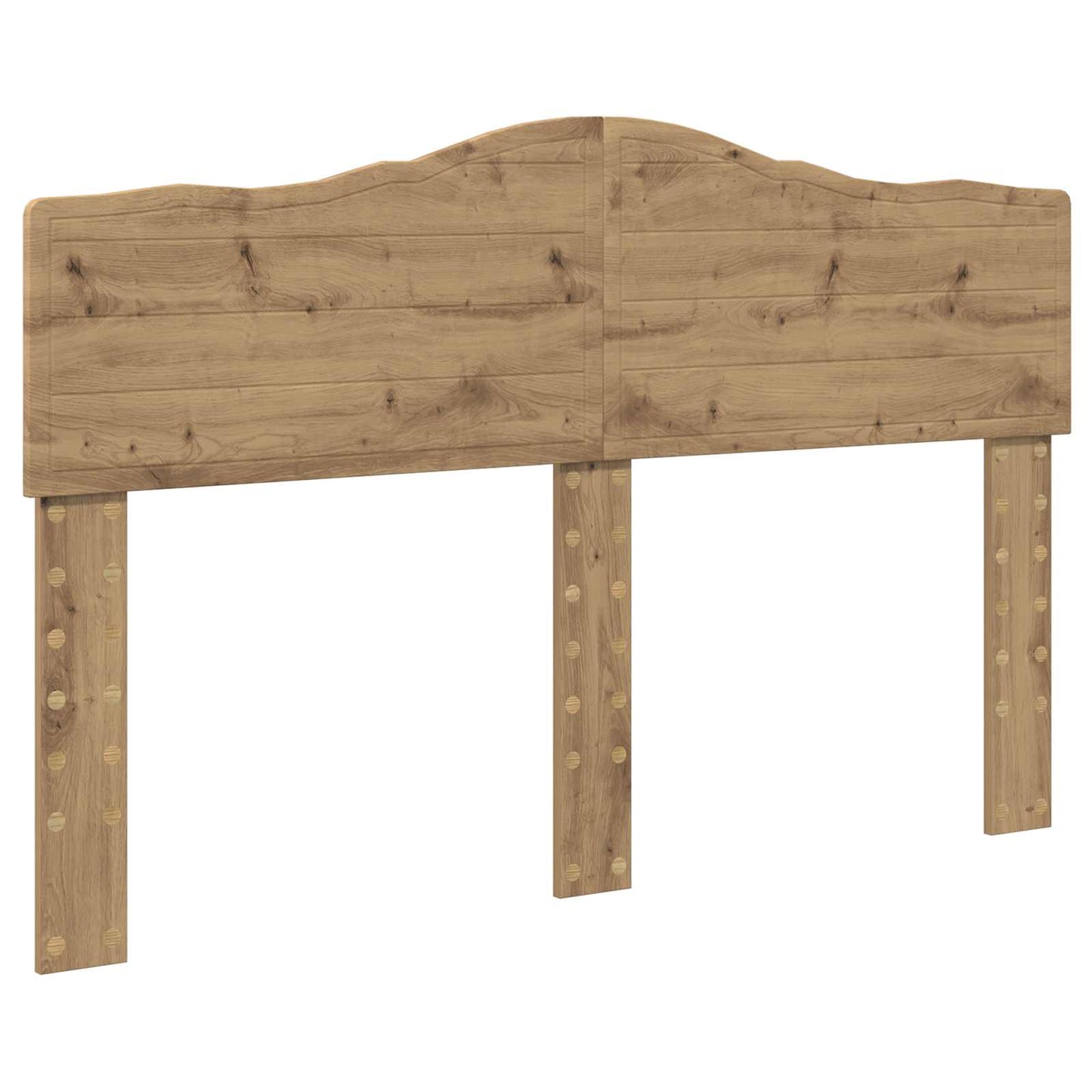 Bedframe Ambachtelijk eiken 140 x 190 cm Massief grenenhout is nu te koop bij PeponiXL, paradijselijk wonen!