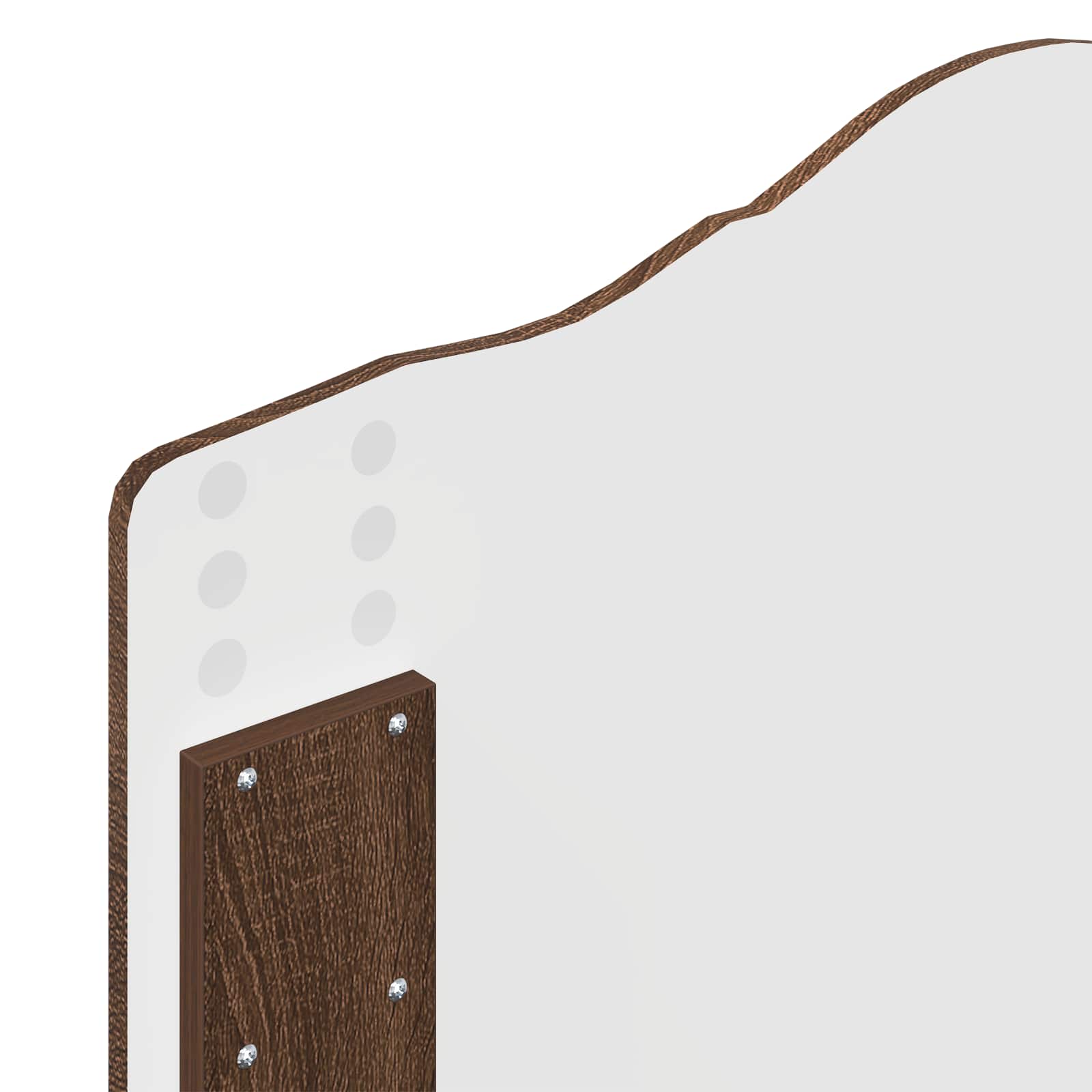 Bedframe Bruin Eiken 90 x 200 cm Massief grenenhout is nu te koop bij PeponiXL, paradijselijk wonen!