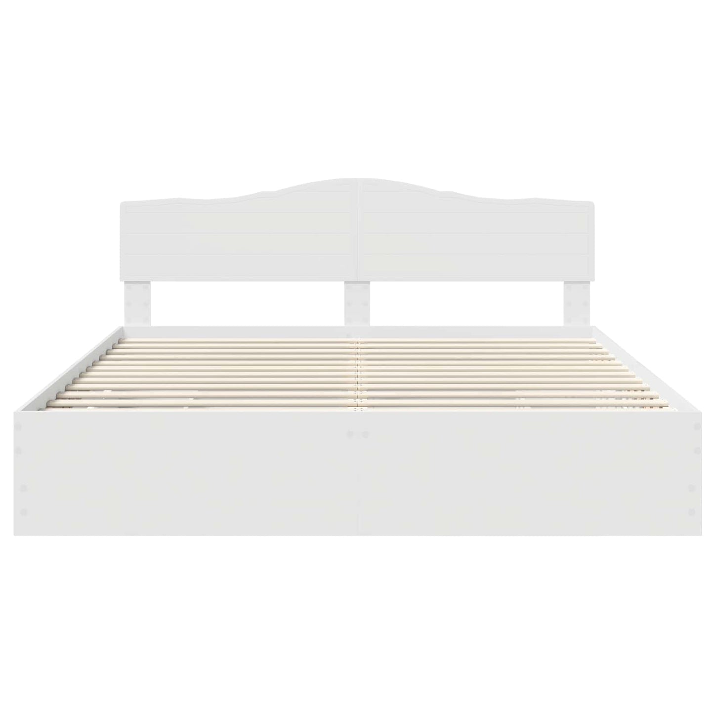 Bedframe met lade met opslag Wit 180 x 200 cm Ingenieurshout is nu te koop bij PeponiXL, paradijselijk wonen!