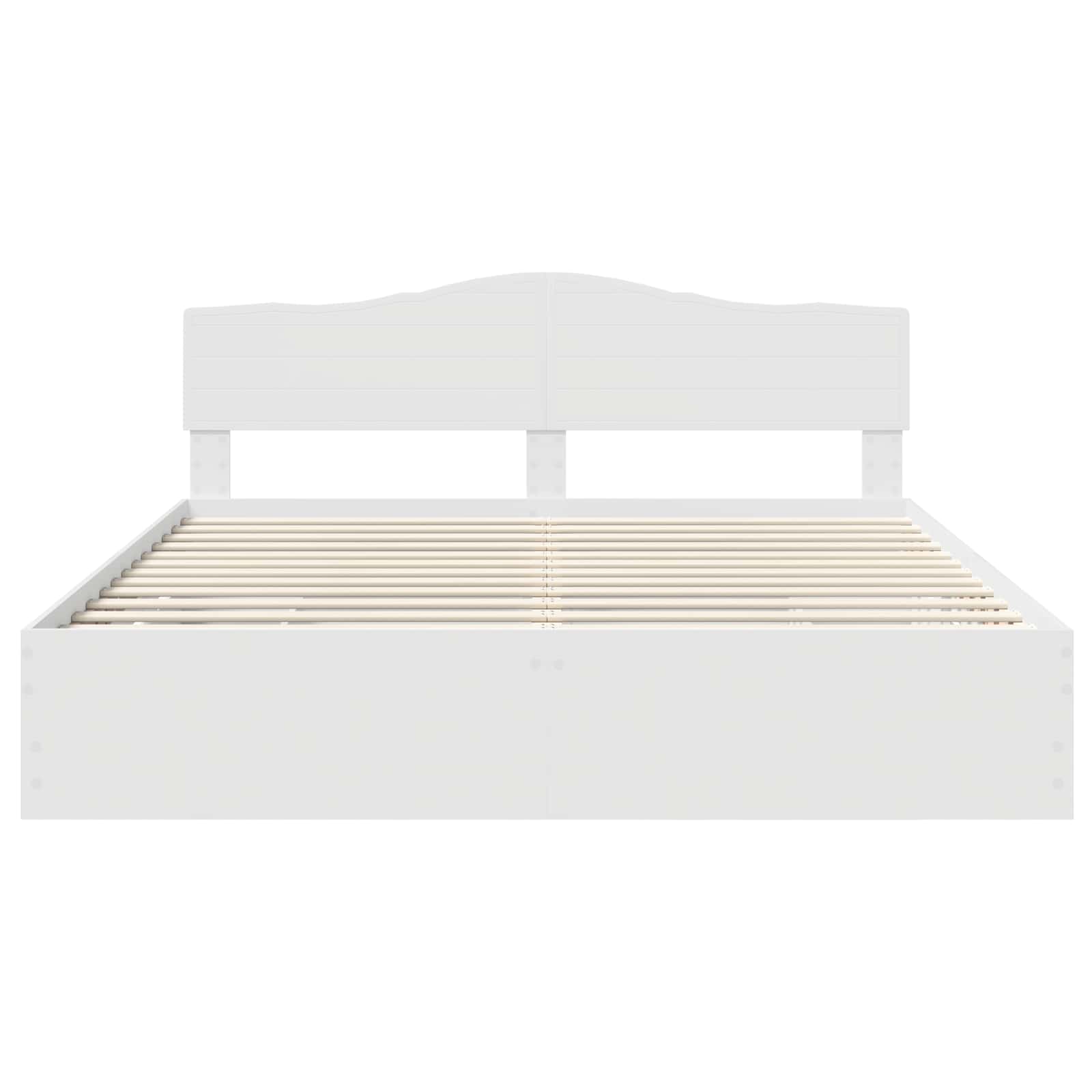 Bedframe met lade met opslag Wit 180 x 200 cm Ingenieurshout is nu te koop bij PeponiXL, paradijselijk wonen!