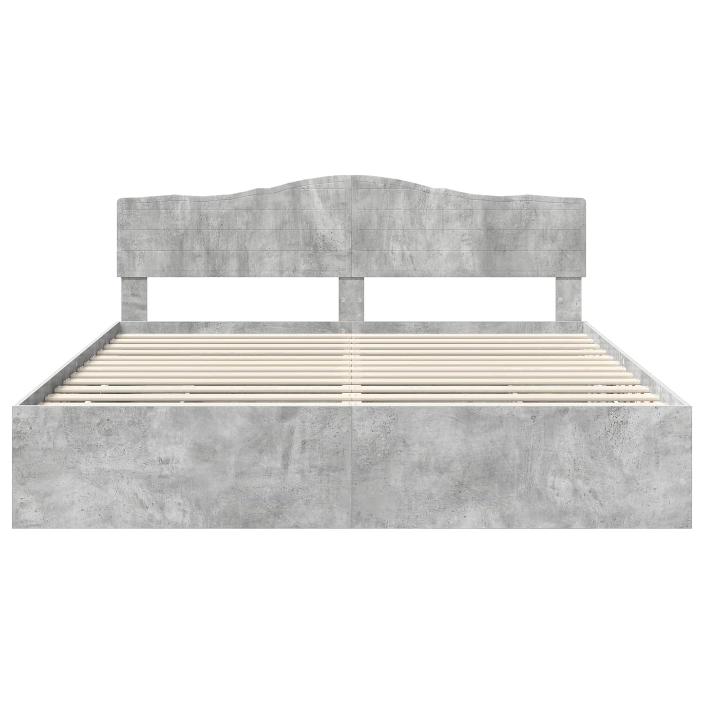 Bedframe met lade Beton Grijs 180 x 200 cm Ingenieurshout is nu te koop bij PeponiXL, paradijselijk wonen!