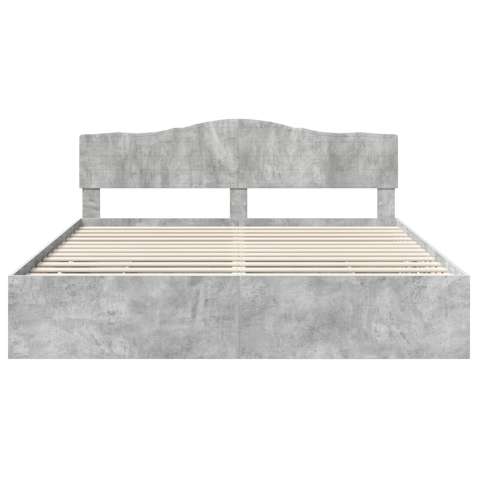 Bedframe met lade Beton Grijs 180 x 200 cm Ingenieurshout is nu te koop bij PeponiXL, paradijselijk wonen!