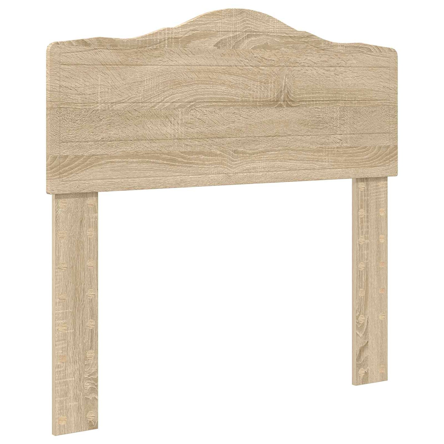 Opslag bed met hoofdeinde Sonoma Eiken 90 x 190 cm Bewerkt hout is nu te koop bij PeponiXL, paradijselijk wonen!