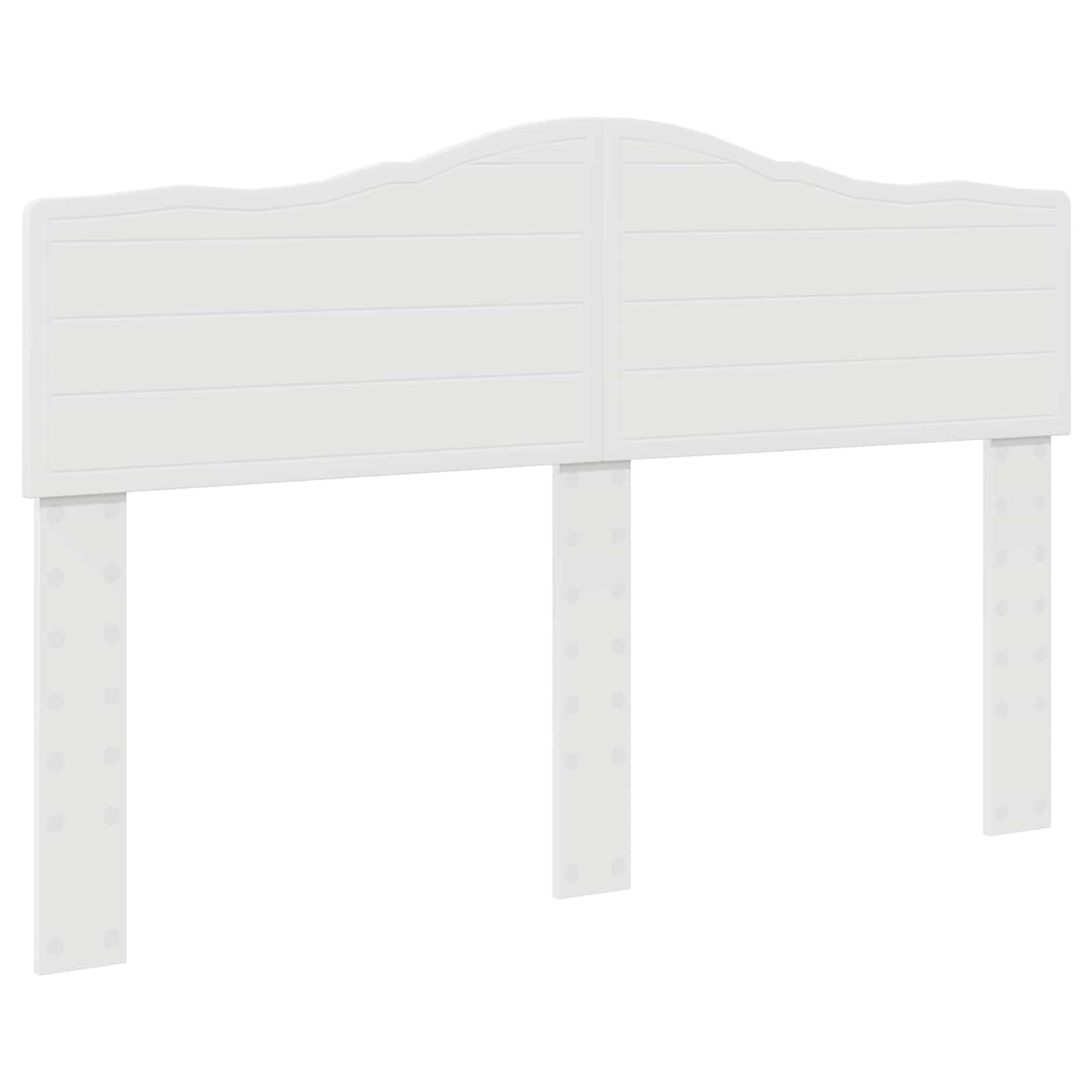 Bedframe met hoofdeinde met lade Wit 140 x 200 cm Bewerkt hout is nu te koop bij PeponiXL, paradijselijk wonen!