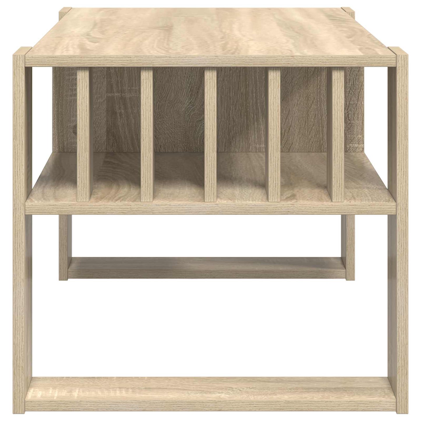 Salontafel Sonoma Eiken 92 x 49,5 x 45 cm Bewerkt hout is nu te koop bij PeponiXL, paradijselijk wonen!