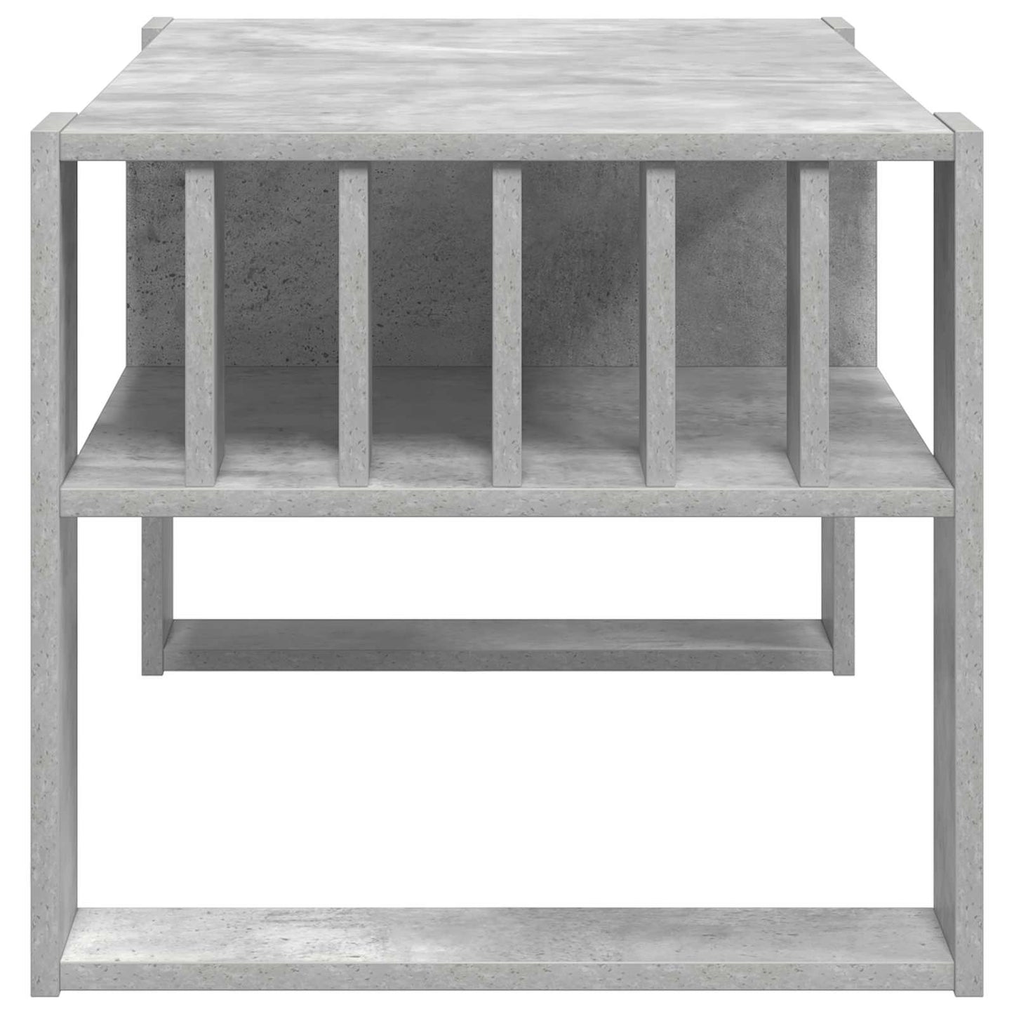 Salontafel Beton Grijs 92 x 49,5 x 45 cm Bewerkt hout is nu te koop bij PeponiXL, paradijselijk wonen!