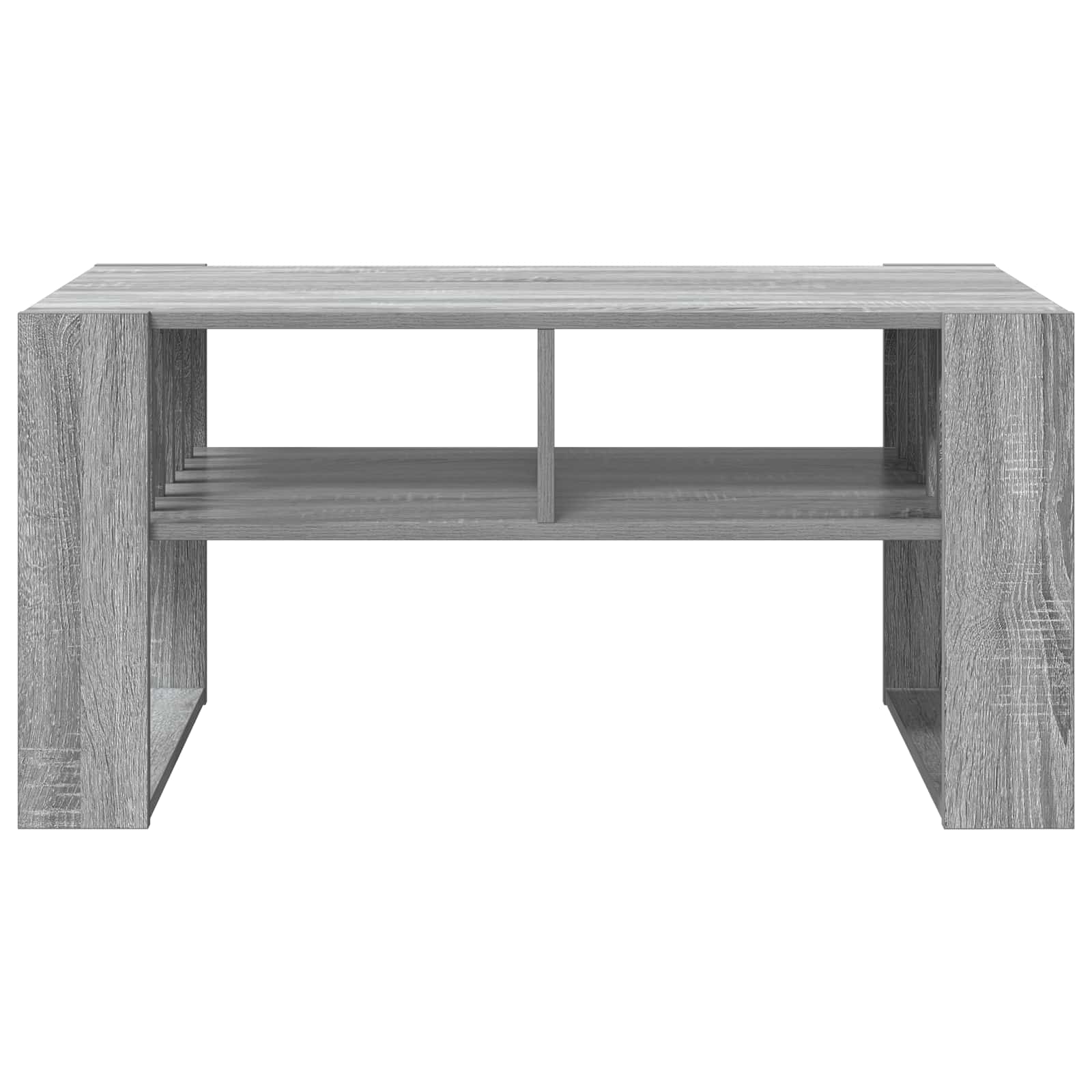 Salontafel Grijs Sonoma 92 x 49,5 x 45 cm Bewerkt hout is nu te koop bij PeponiXL, paradijselijk wonen!
