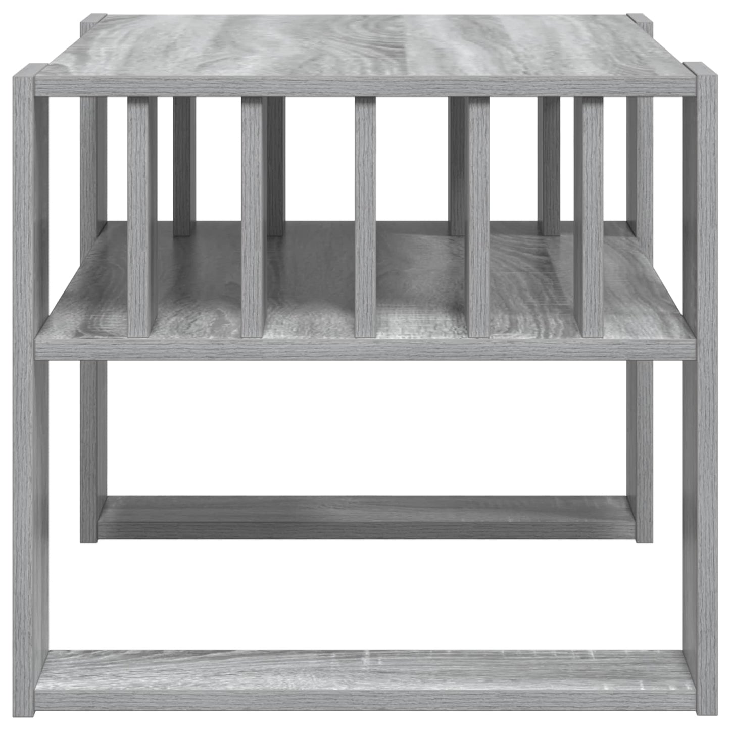 Salontafel Grijs Sonoma 66 x 49,5 x 45 cm Bewerkt hout is nu te koop bij PeponiXL, paradijselijk wonen!