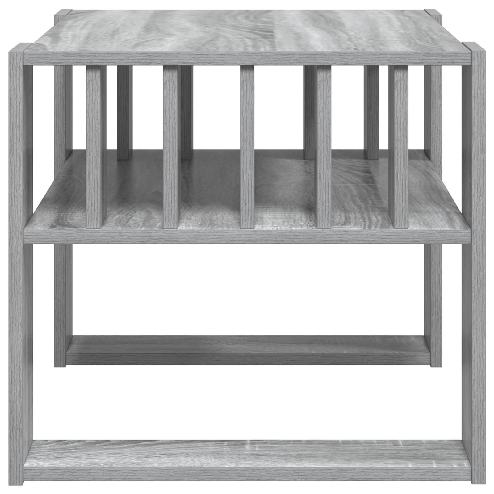 Salontafel Grijs Sonoma 66 x 49,5 x 45 cm Bewerkt hout is nu te koop bij PeponiXL, paradijselijk wonen!