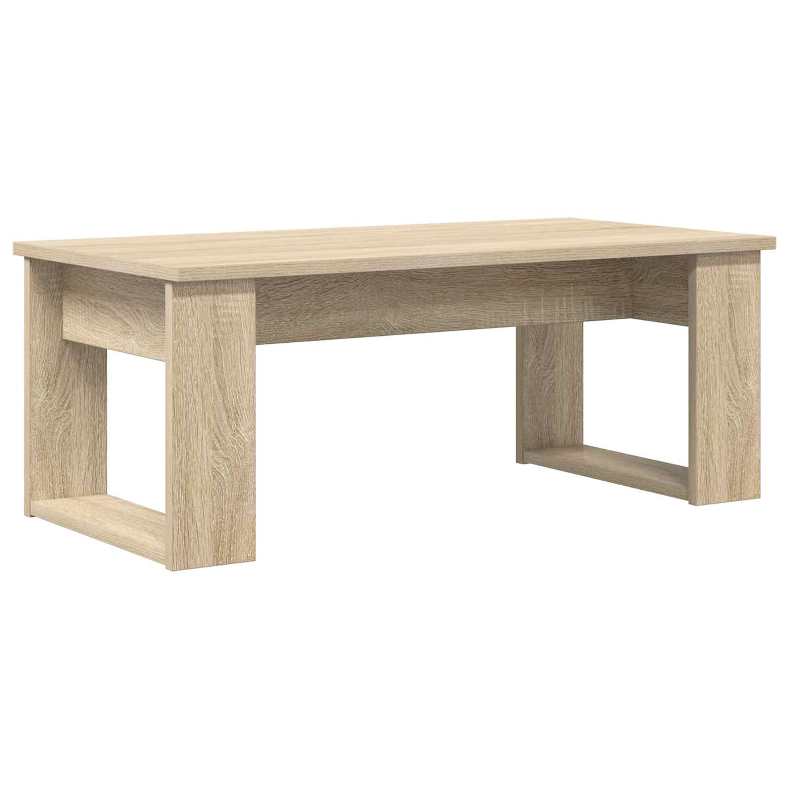 Koffietafel Set 2 pcs Sonoma Eiken Bewerkt hout is nu te koop bij PeponiXL, paradijselijk wonen!