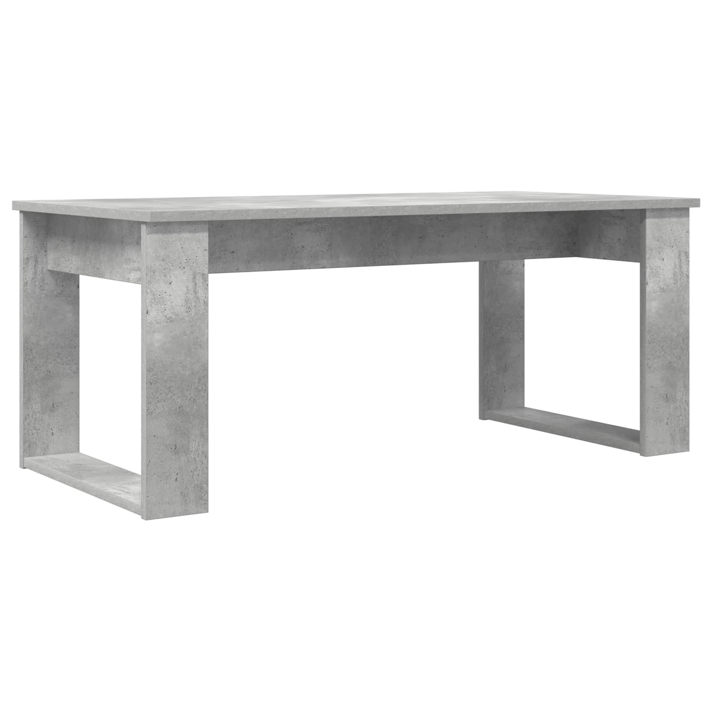 Koffietafel Set 2 pcs Beton Grijs Bewerkt hout is nu te koop bij PeponiXL, paradijselijk wonen!