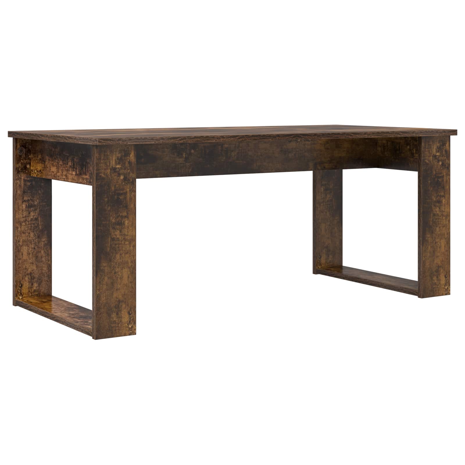 Koffietafel Set 2 pcs Gerookt eiken Bewerkt hout is nu te koop bij PeponiXL, paradijselijk wonen!