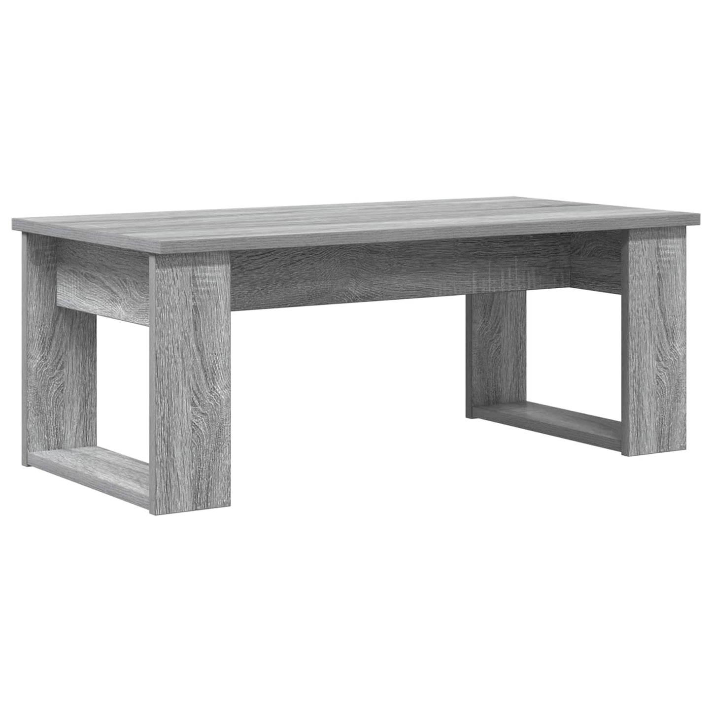 Koffietafel Set 2 pcs Grijs Sonoma Bewerkt hout is nu te koop bij PeponiXL, paradijselijk wonen!