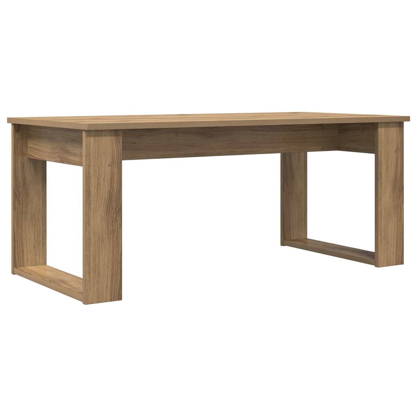 Koffietafel Set 2 pcs Artisan Eiken Bewerkt hout is nu te koop bij PeponiXL, paradijselijk wonen!